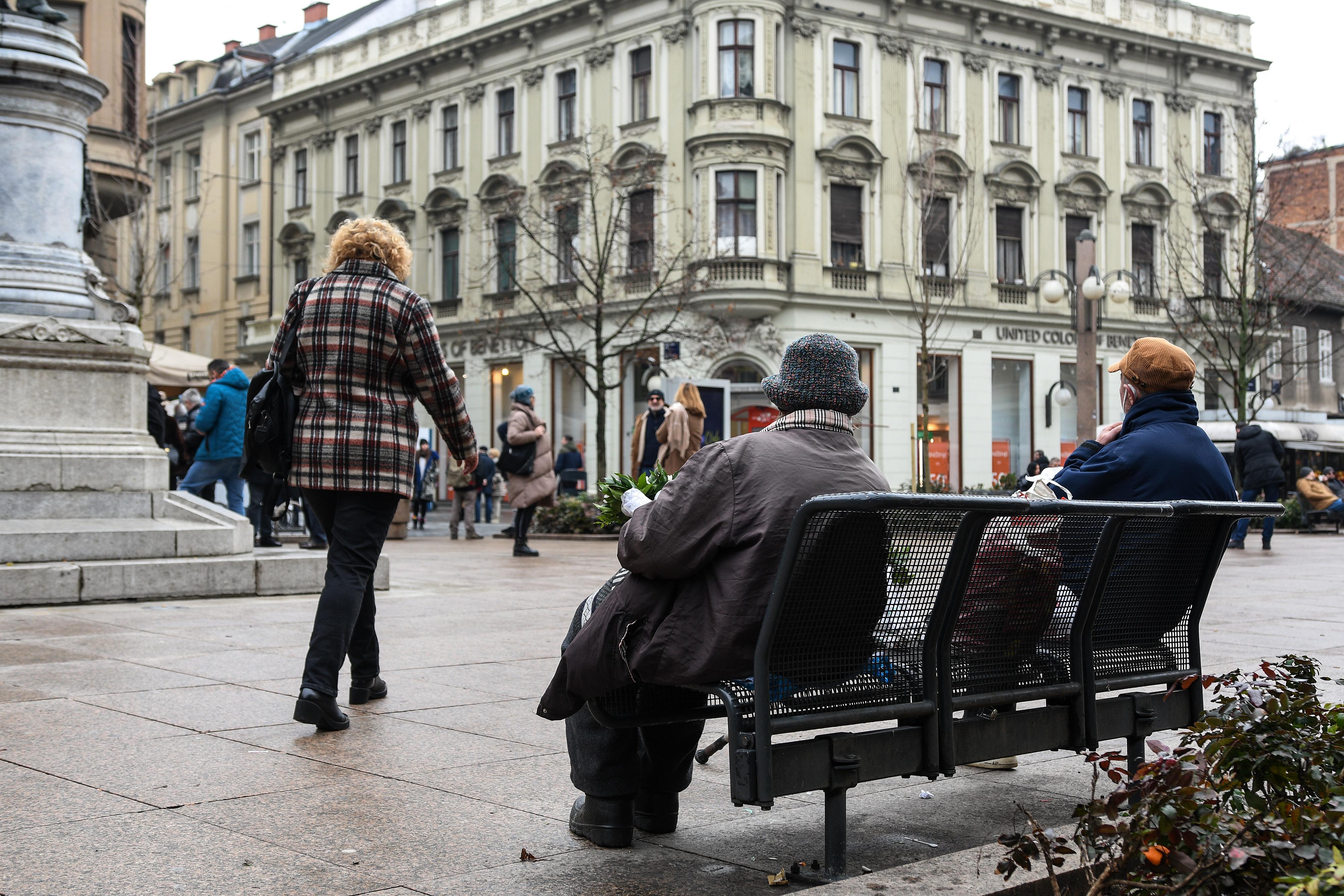 Nedjelja u centru Zagreba