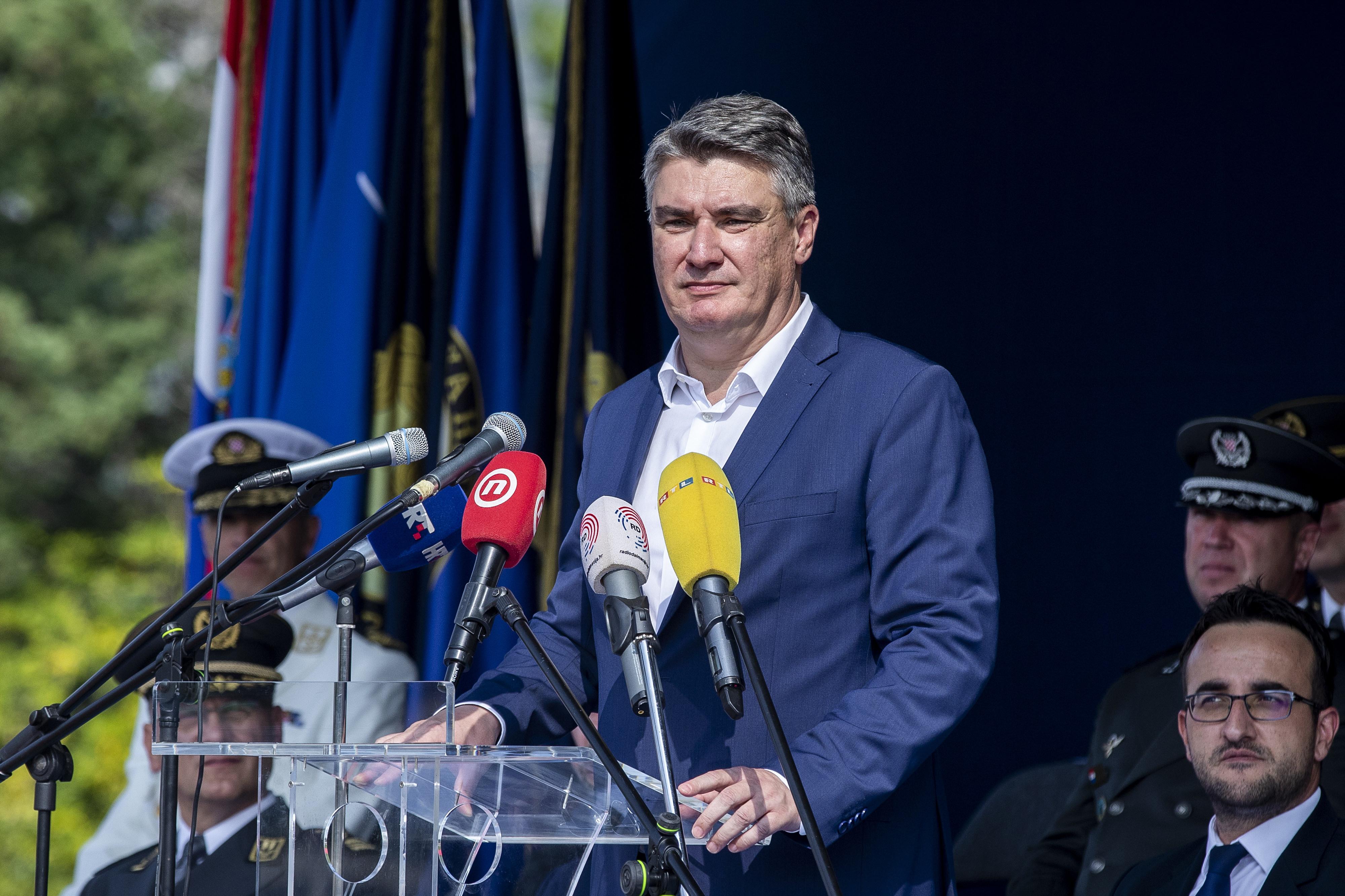 Split: Predsjednik Milanović sudjelovao na 30. obljetnici ustrojavanja HRM