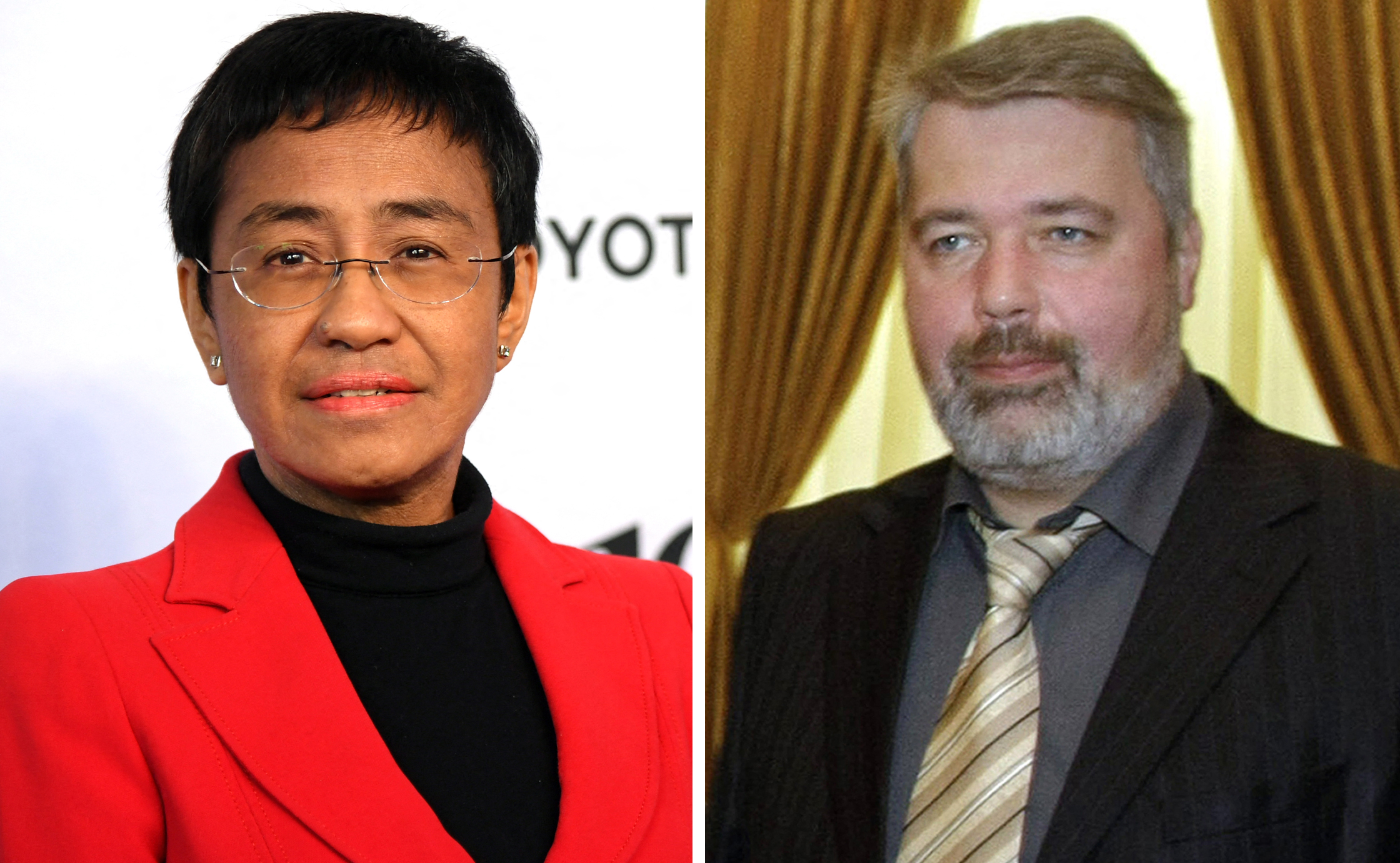 Maria Ressa i Dmitrij Muratov