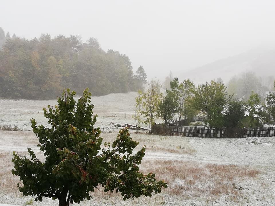 snijeg, Gorski kotar