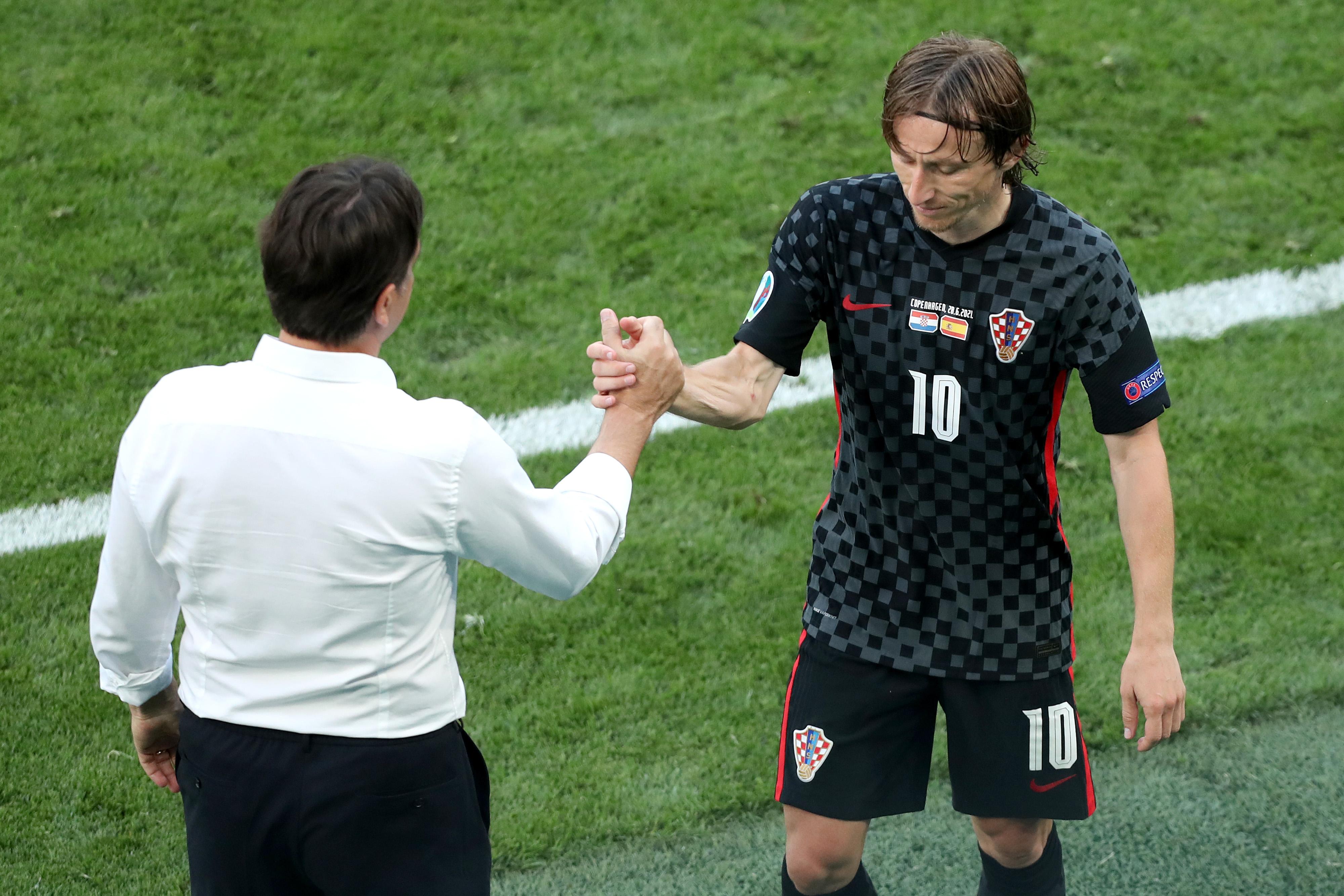 Luka Modrić, Zlatko Dalić