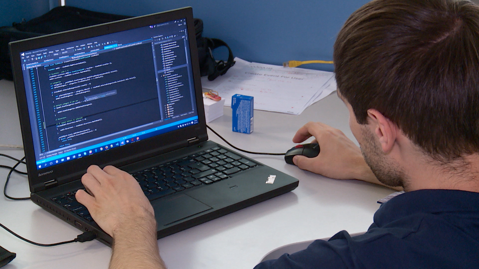 posao, kompjuter, laptop