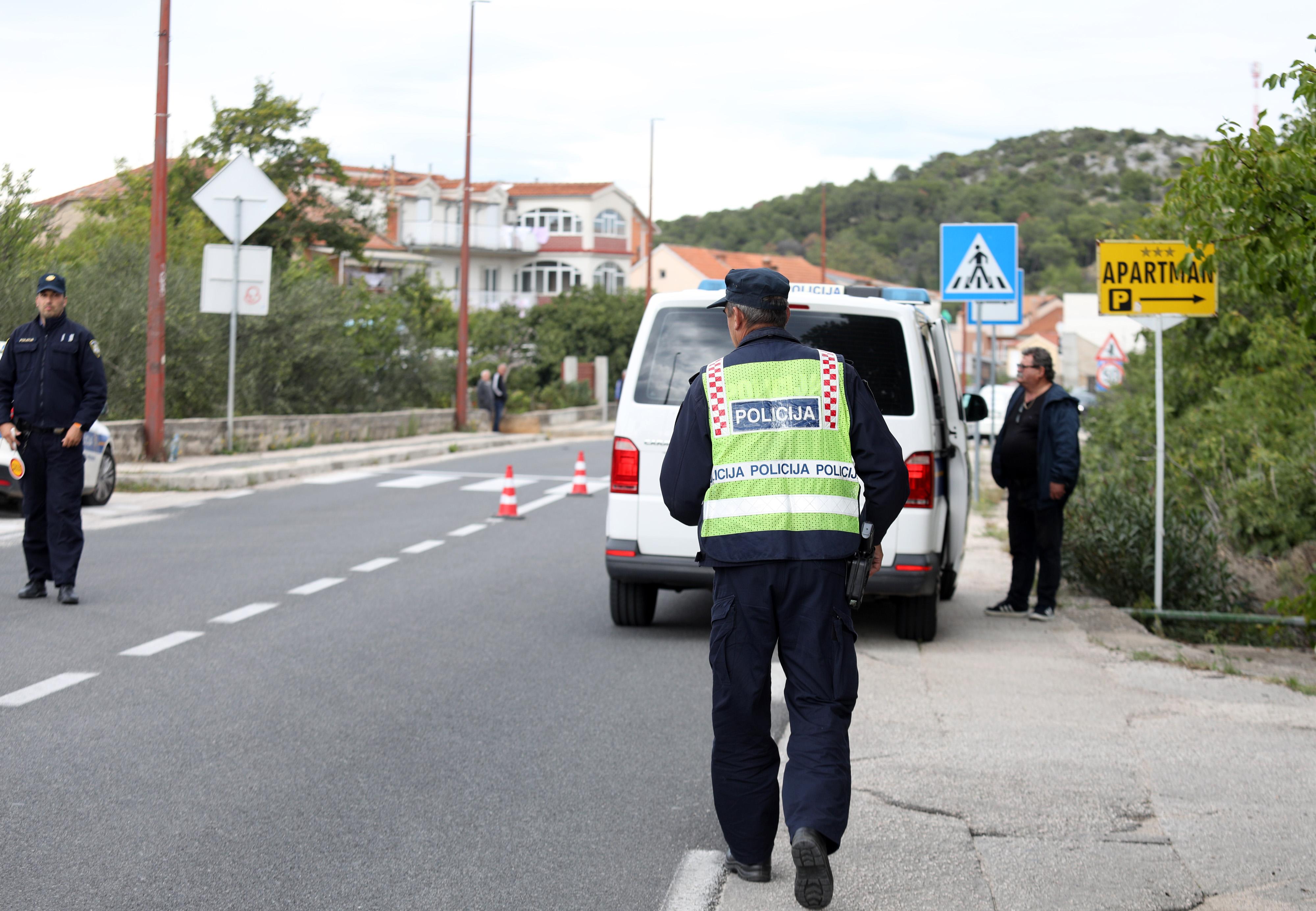 bilice, šibenik, policija, prometna nesreća