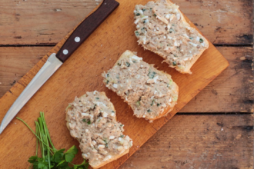 sendviči, pašteta,