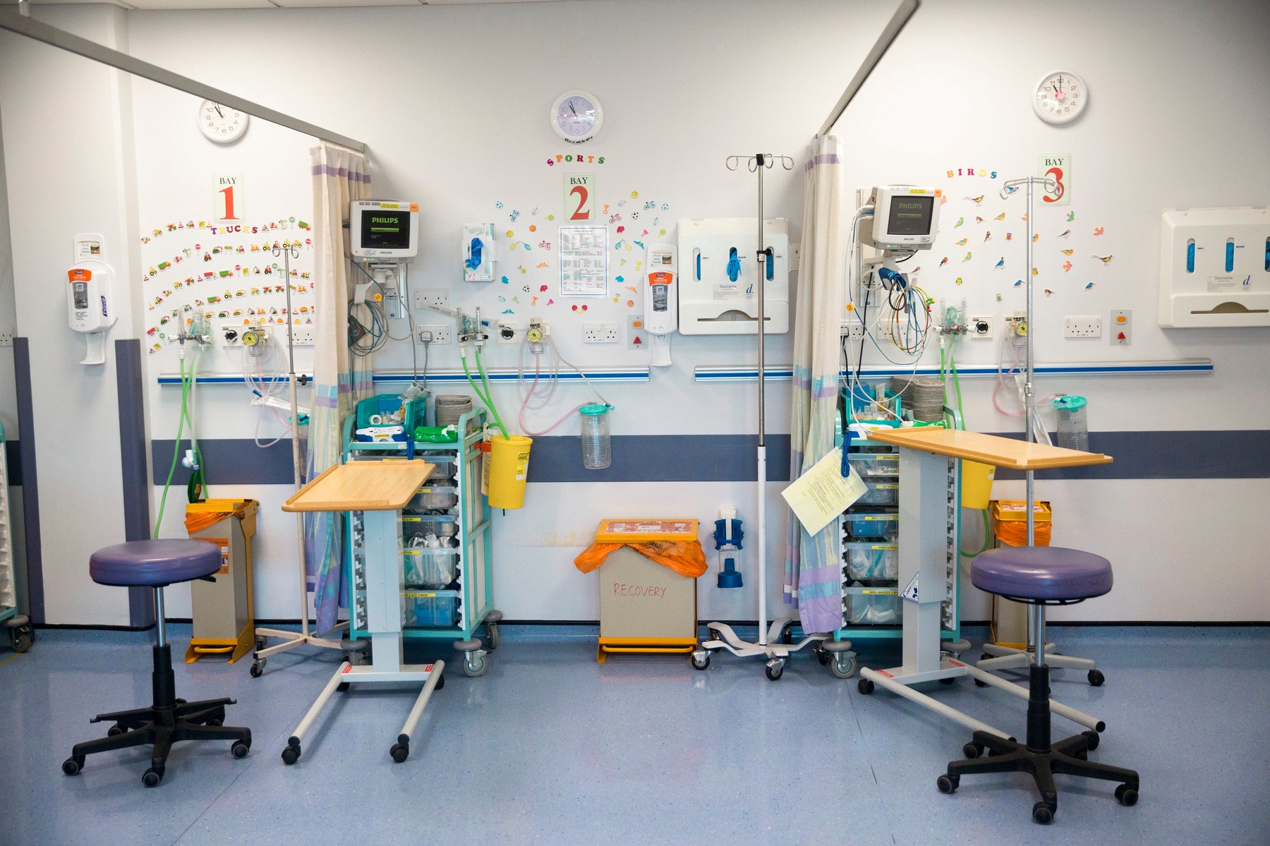 Children's hospital consultation area