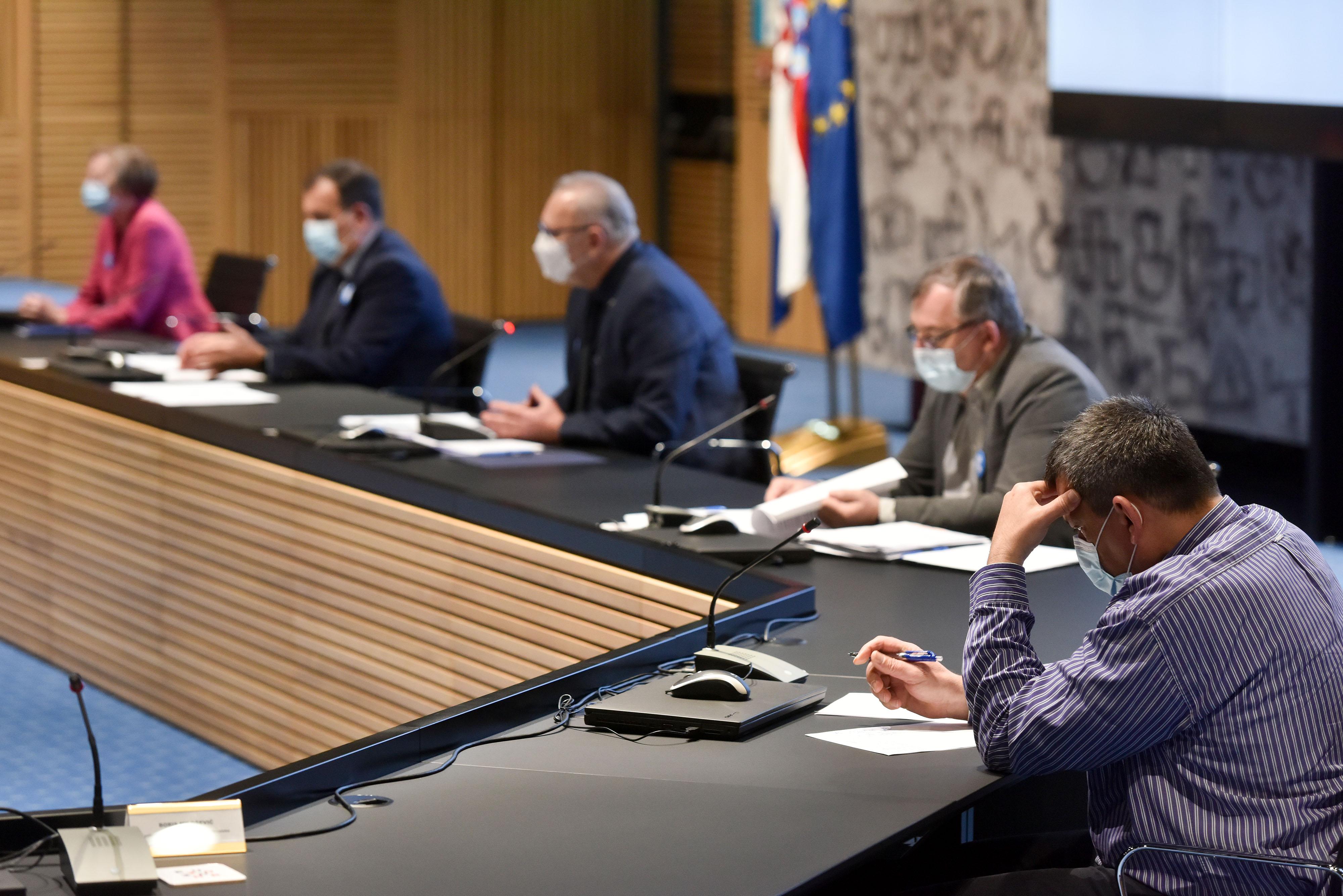 Zagreb: Redovna konferencija Nacionalnog stožera civilne zaštite