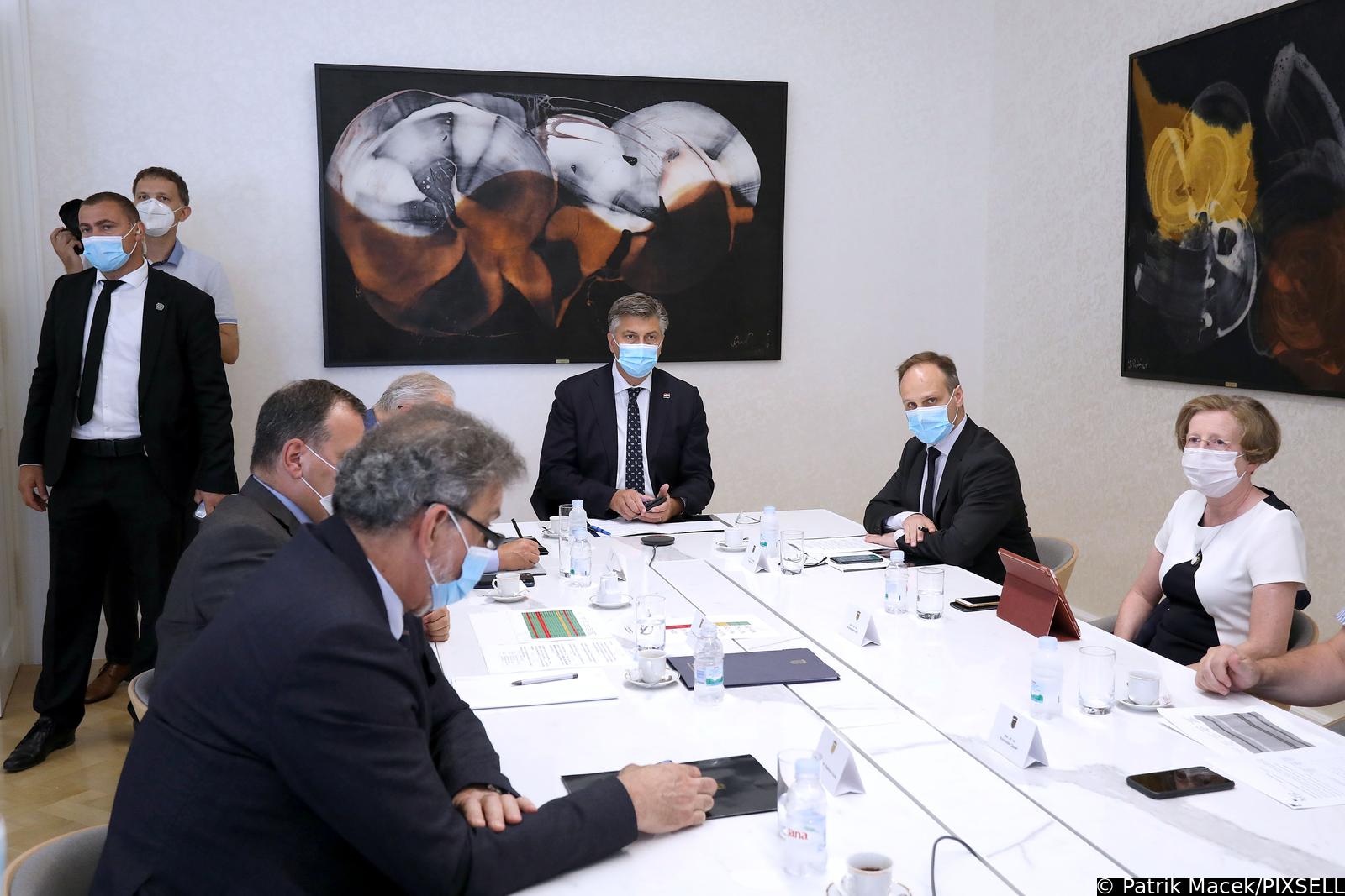 Zagreb: Sjednica Znanstvenog savjeta za borbu protiv koronavirusa