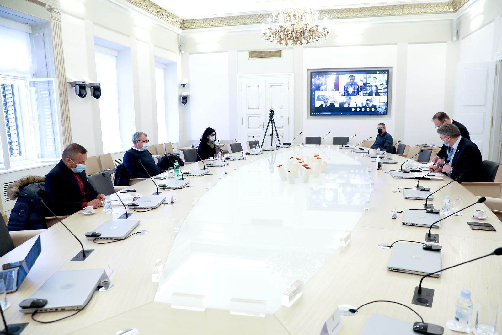 Zagreb: Sjednica Znanstvenog savjeta za borbu protiv koronavirusa