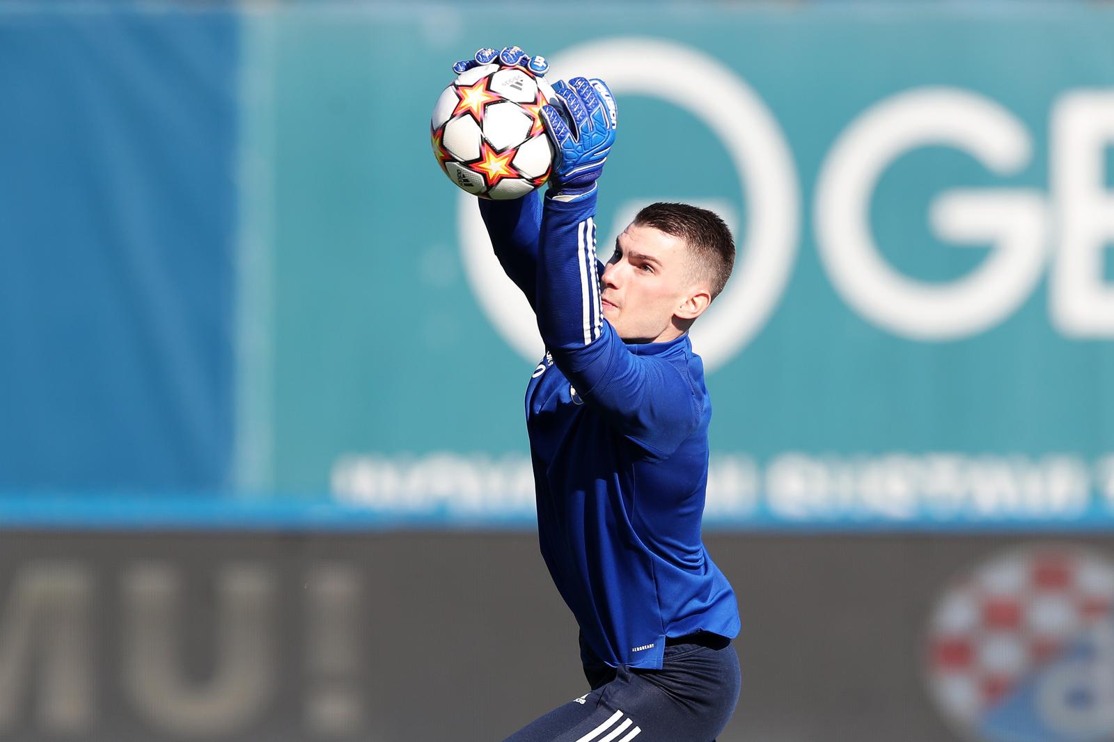 Zagrijavanje uoči početka utakmice GNK Dinamo - NK Istra 1961