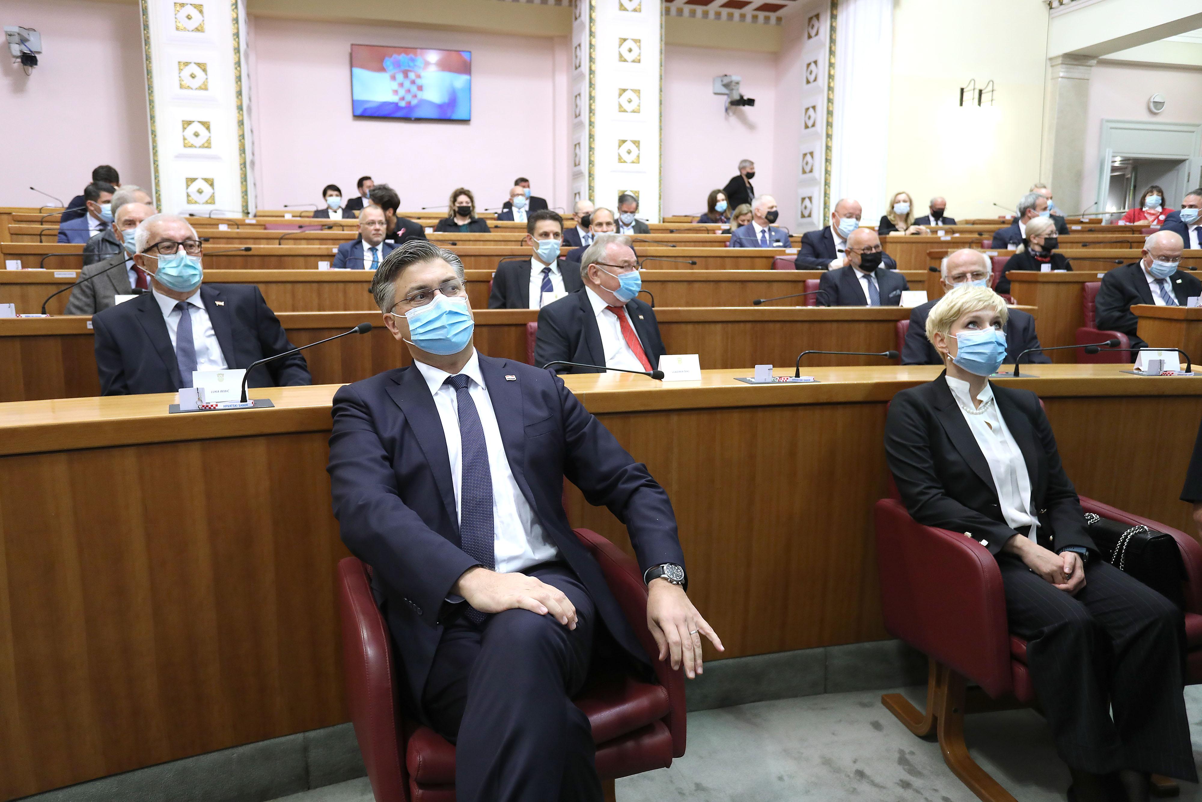 Zagreb: Svečanom sjednicom obilježena 30. obljetnica raskidanja državnih veza s Jugoslavijom