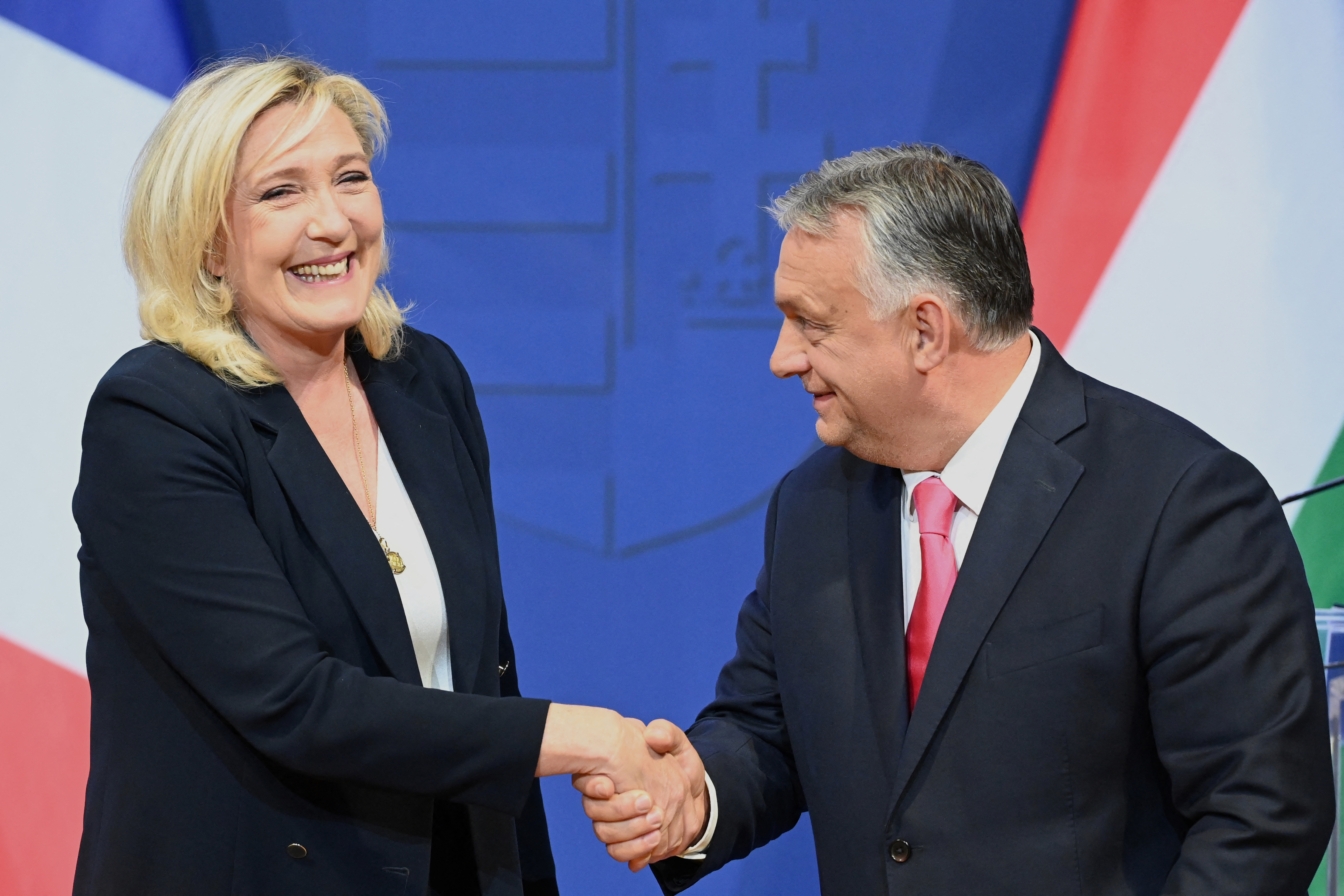 Viktor Orban, Marine Le Pen