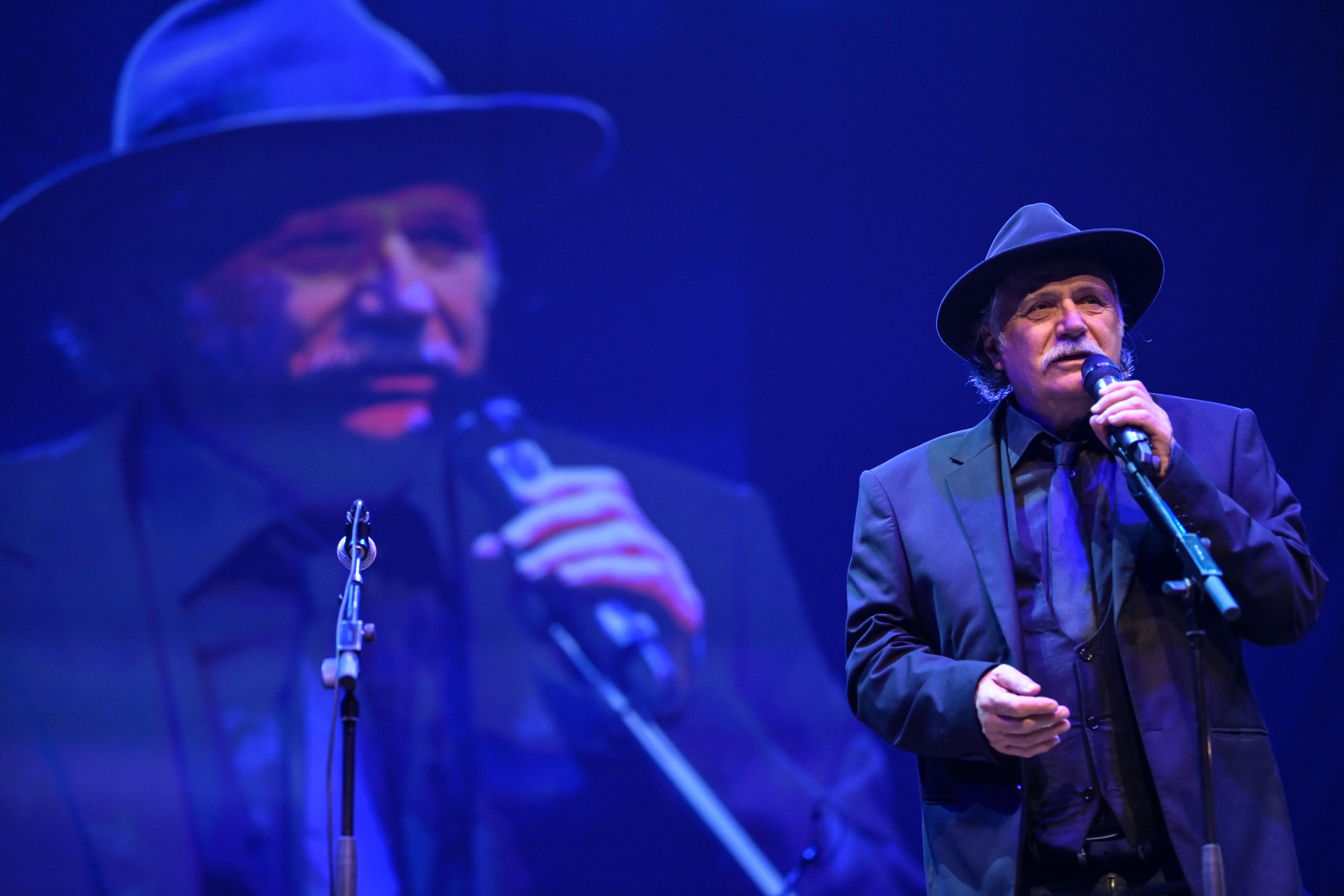 Rade Šerbedžija održao je koncert u KD Vatroslav Lisinski