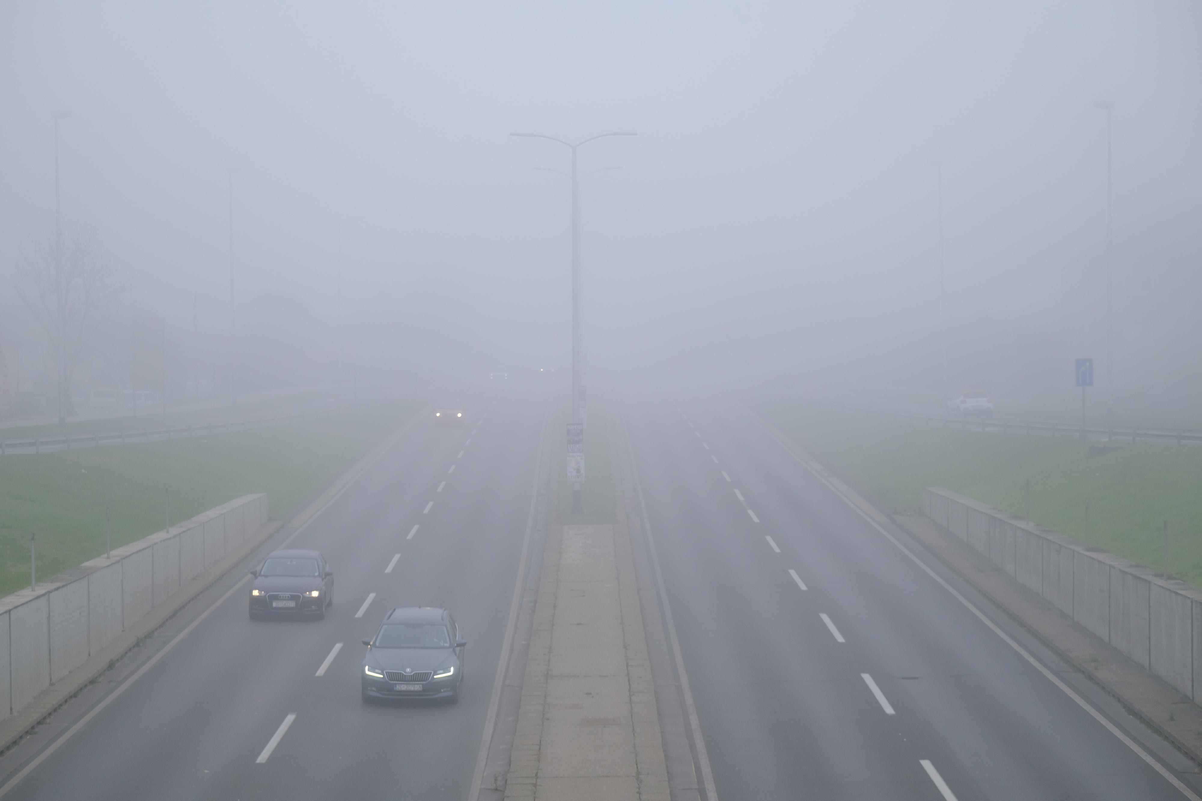 Zagreb, onečišćenje, zagađenje zraka, magla, jutro