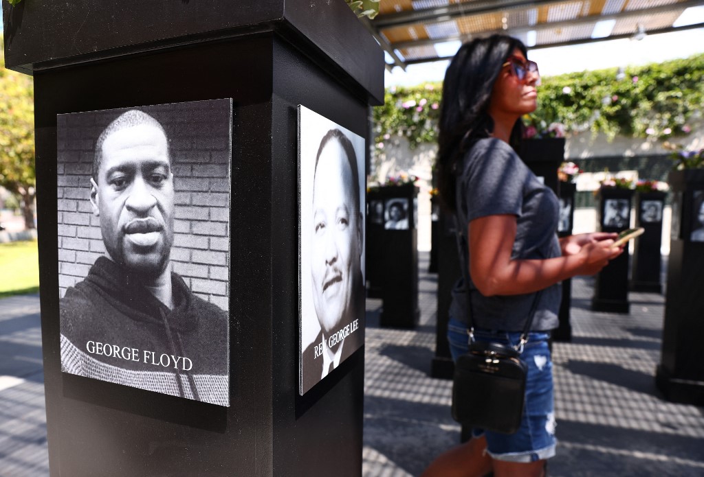 Memorial At San Diego Museum Honors Black People Killed Due To Racial Injustice
