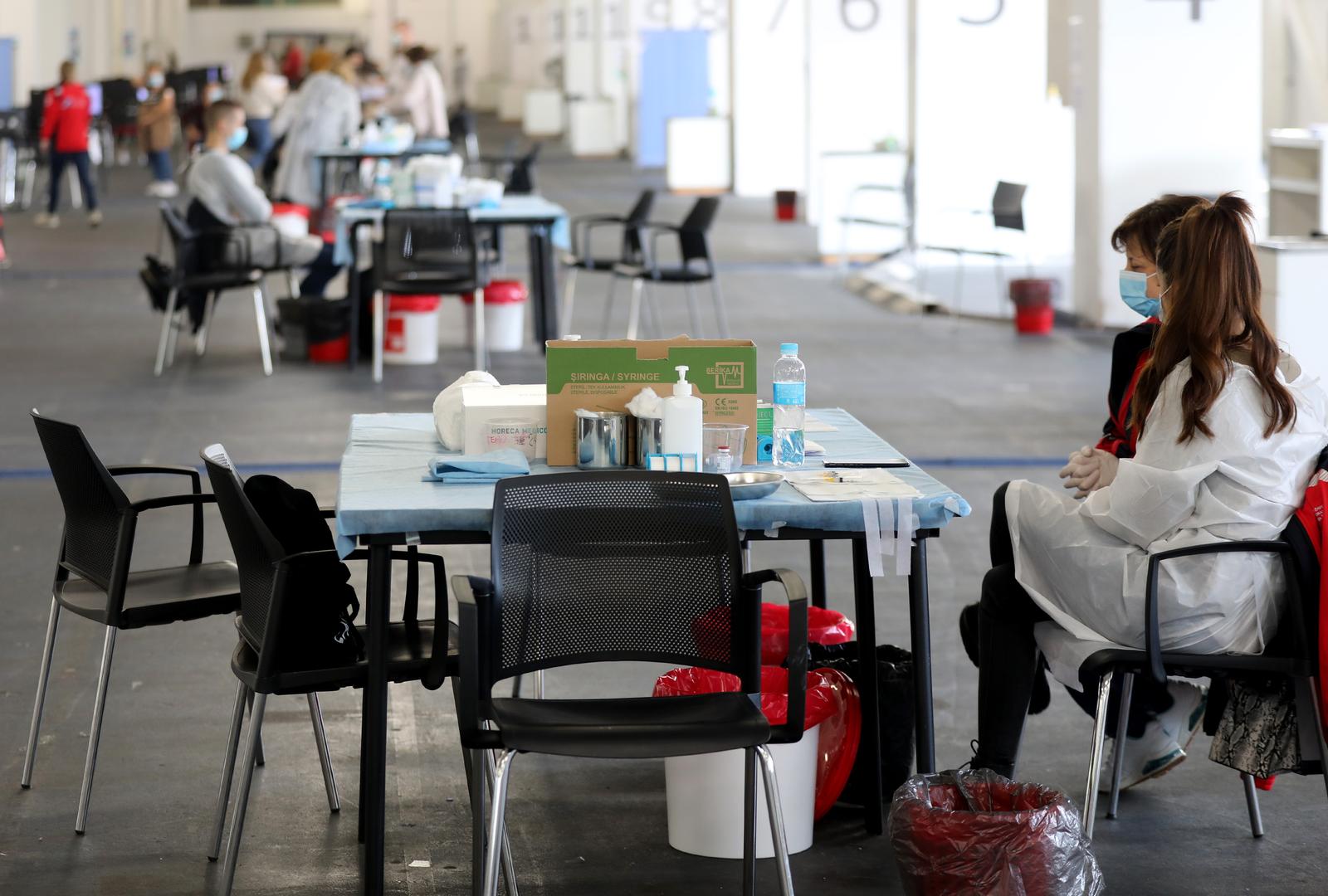 Na Zagrebačkom velesajmu nema interesa za cijepljenje trećom dozom protiv COVID-a