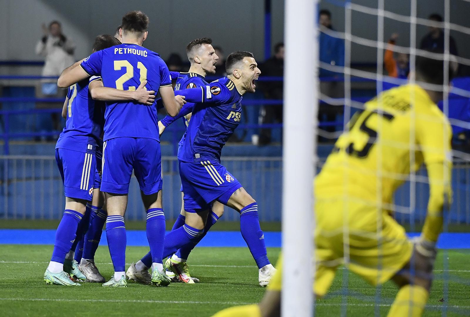 Zagreb: Utakmica UEFA Europske lige, GNK Dinamo - Rapid