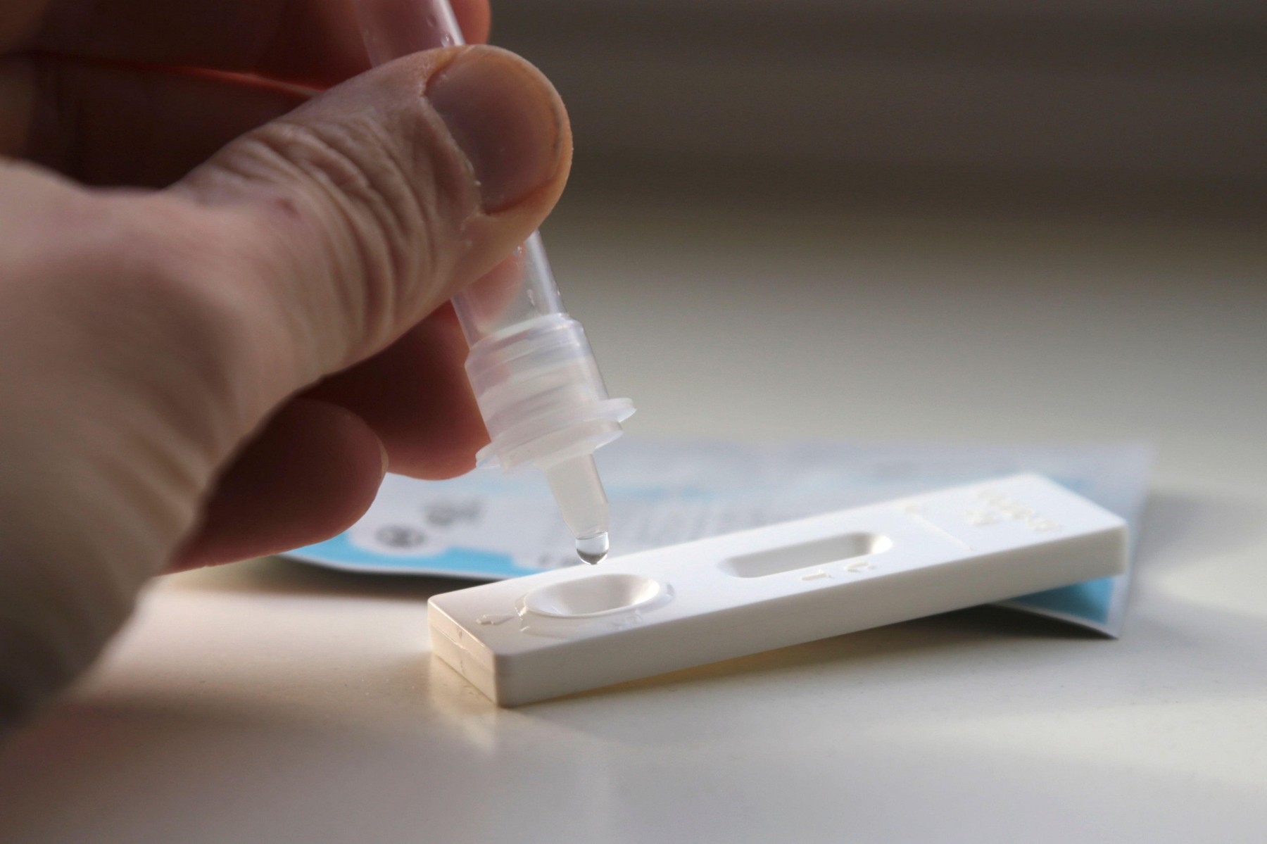 Hamburg, Germany, 22. March 2021, Corona antigen Rapid Test Kit