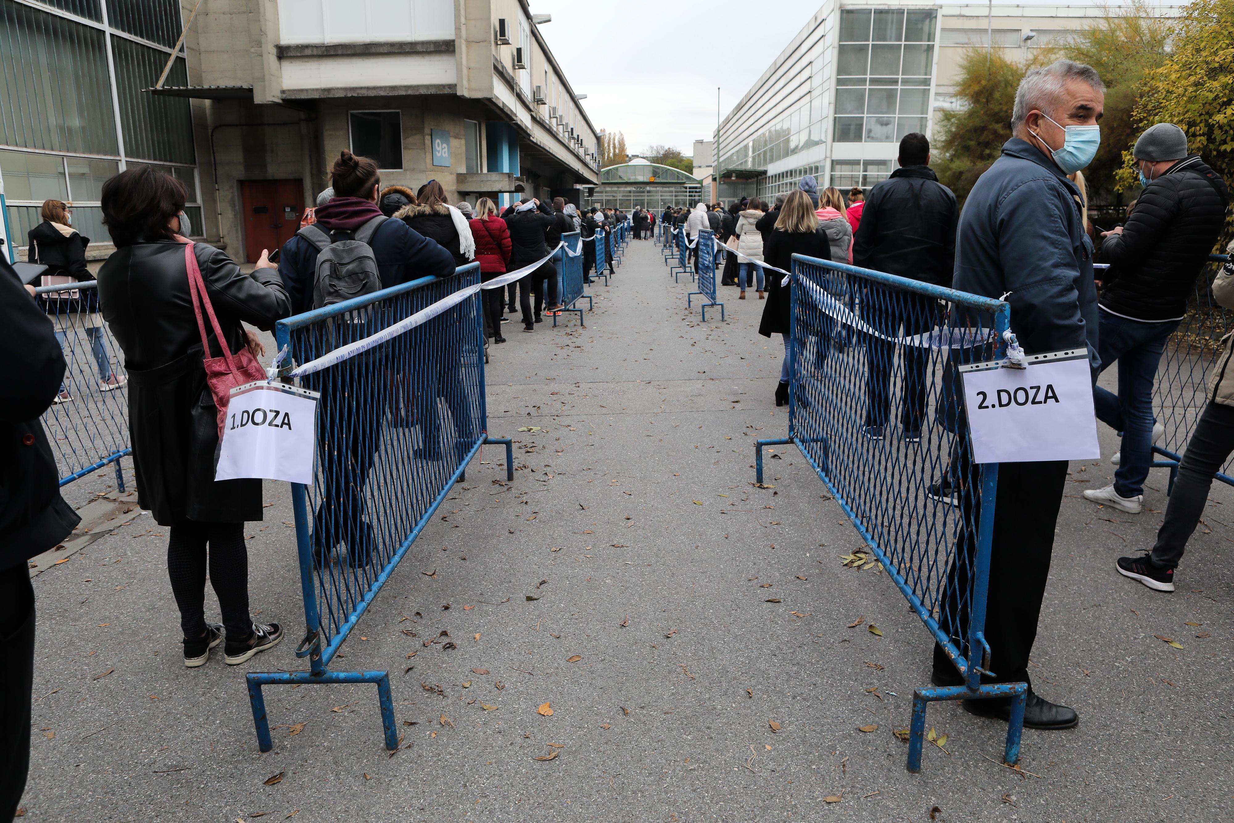 velesajam, Zagreb, cijepljenje