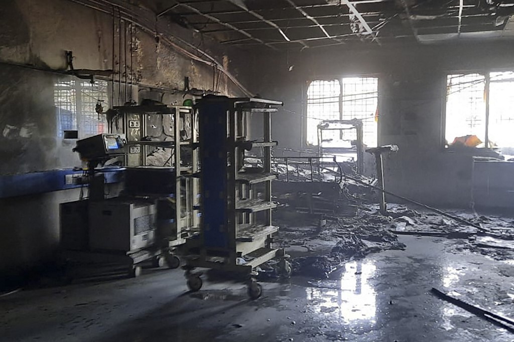 indija požar bolnica