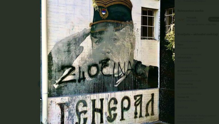 mural, ratko mladić