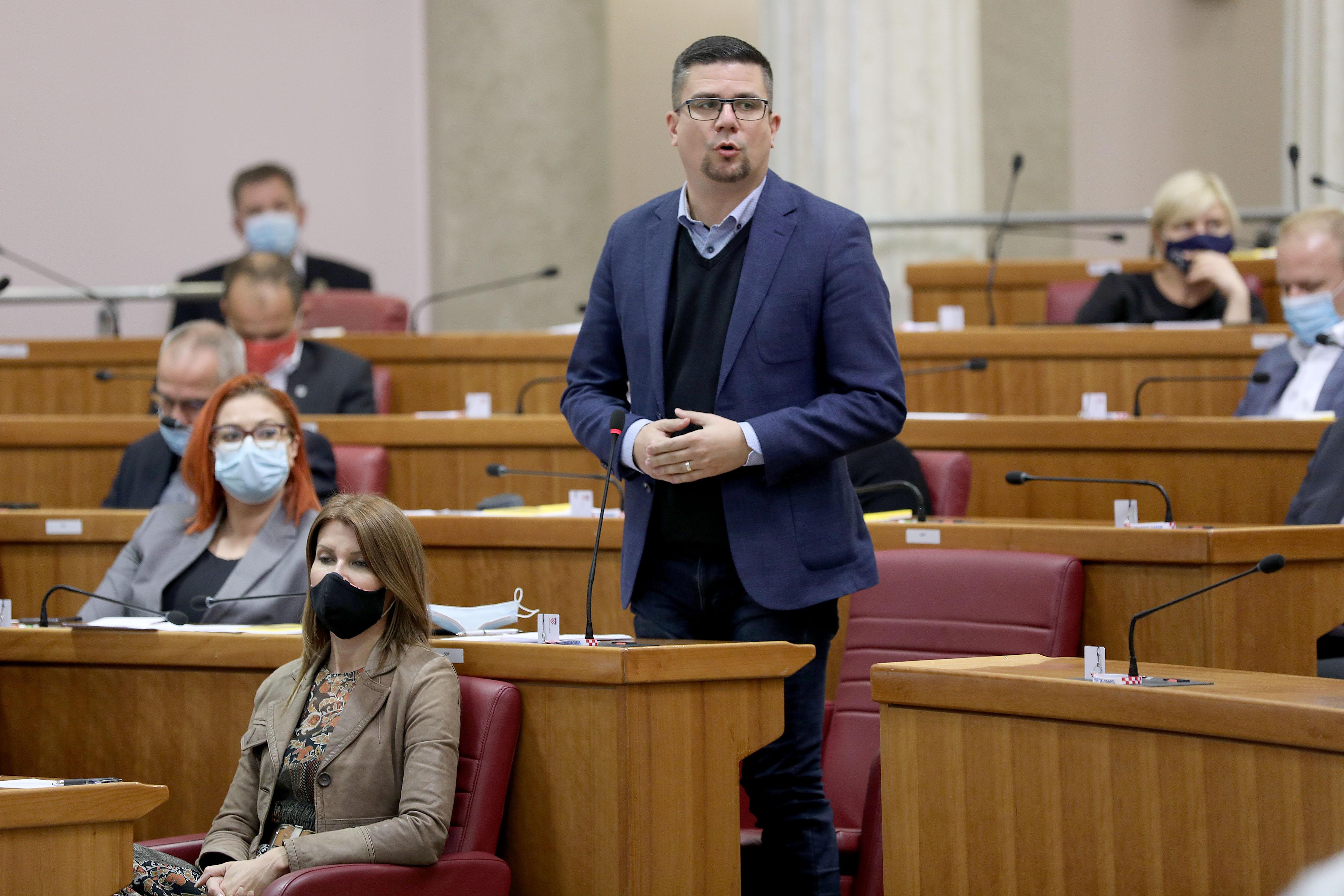 domagoj hajduković, oporba, sabor