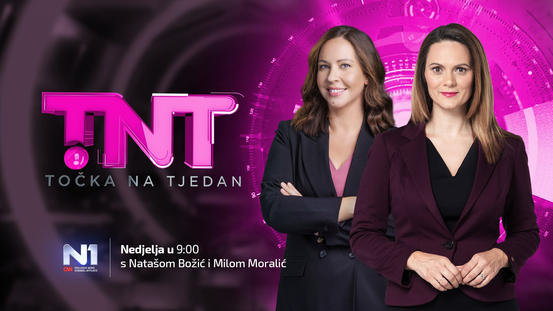 Točka na tjedan, TNT, Nataša Božić, Mila Moralić