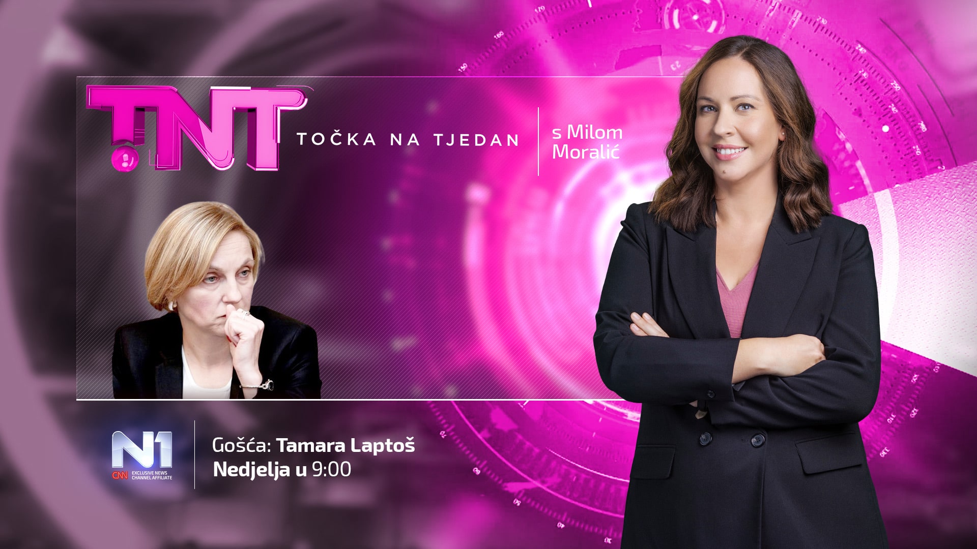 Mila Moralić, TNT