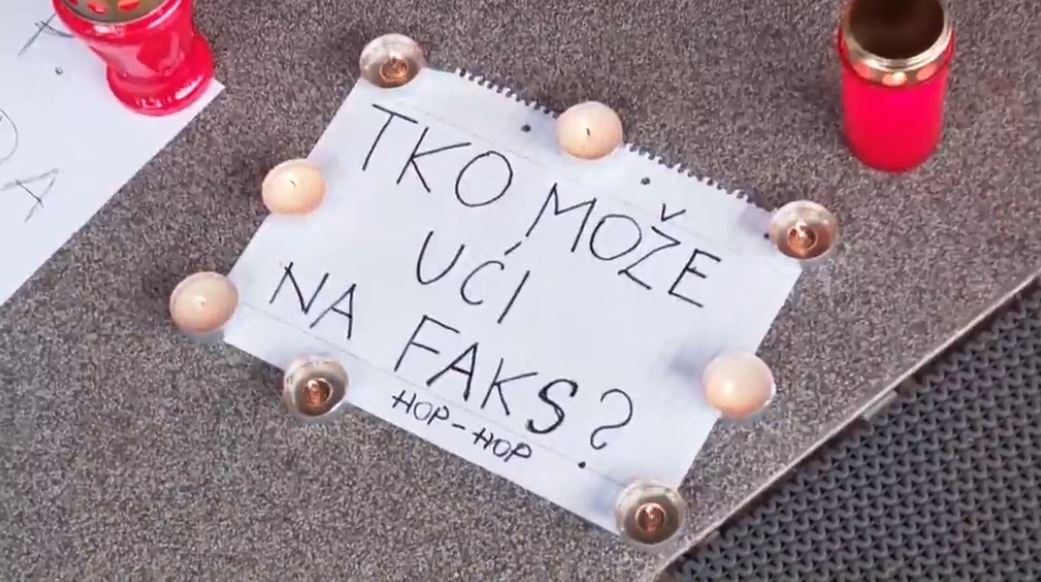 FF prosvjed covid potvrde