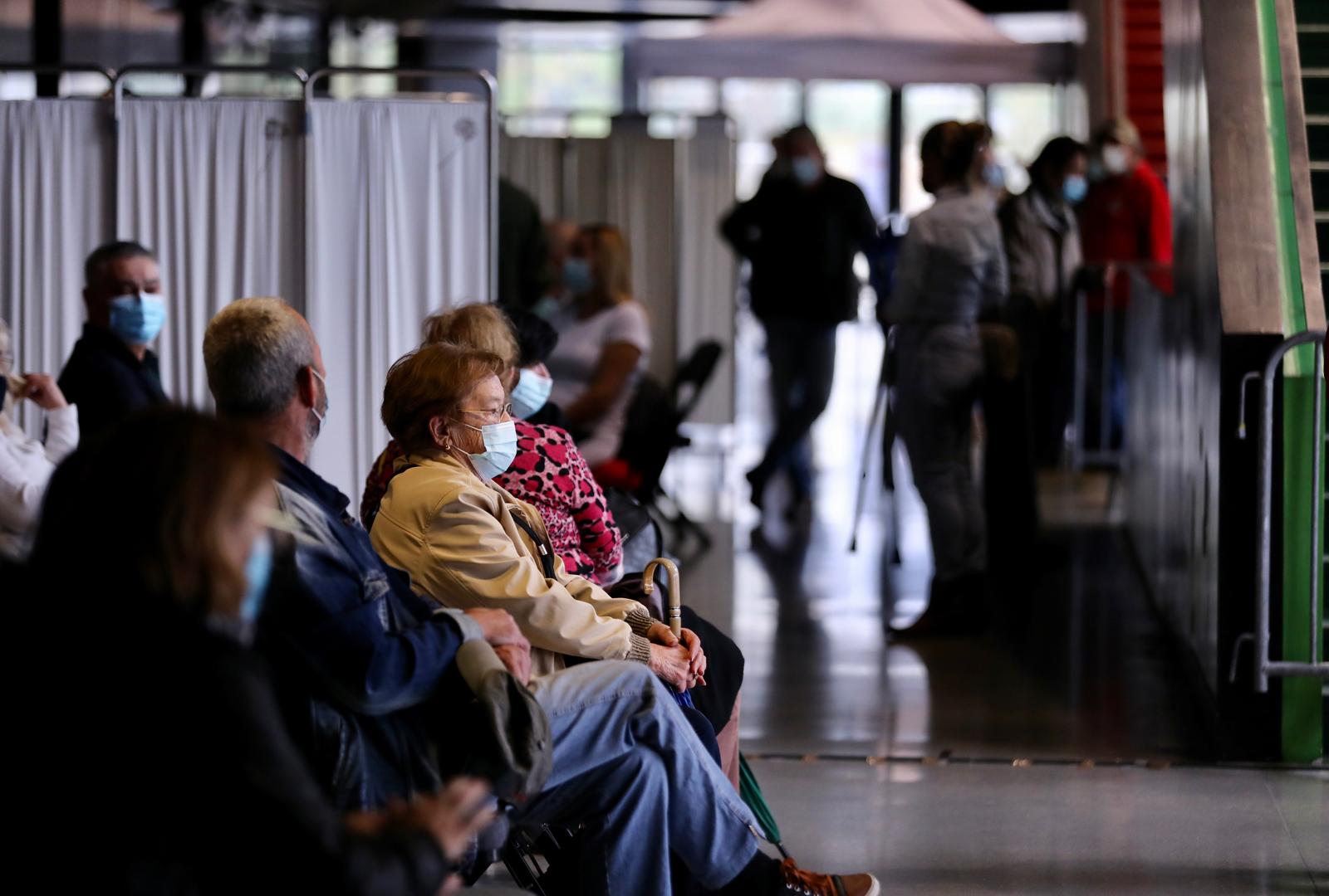 Split: Građani pohrlili na cijepljenje u Spaladium Arenu