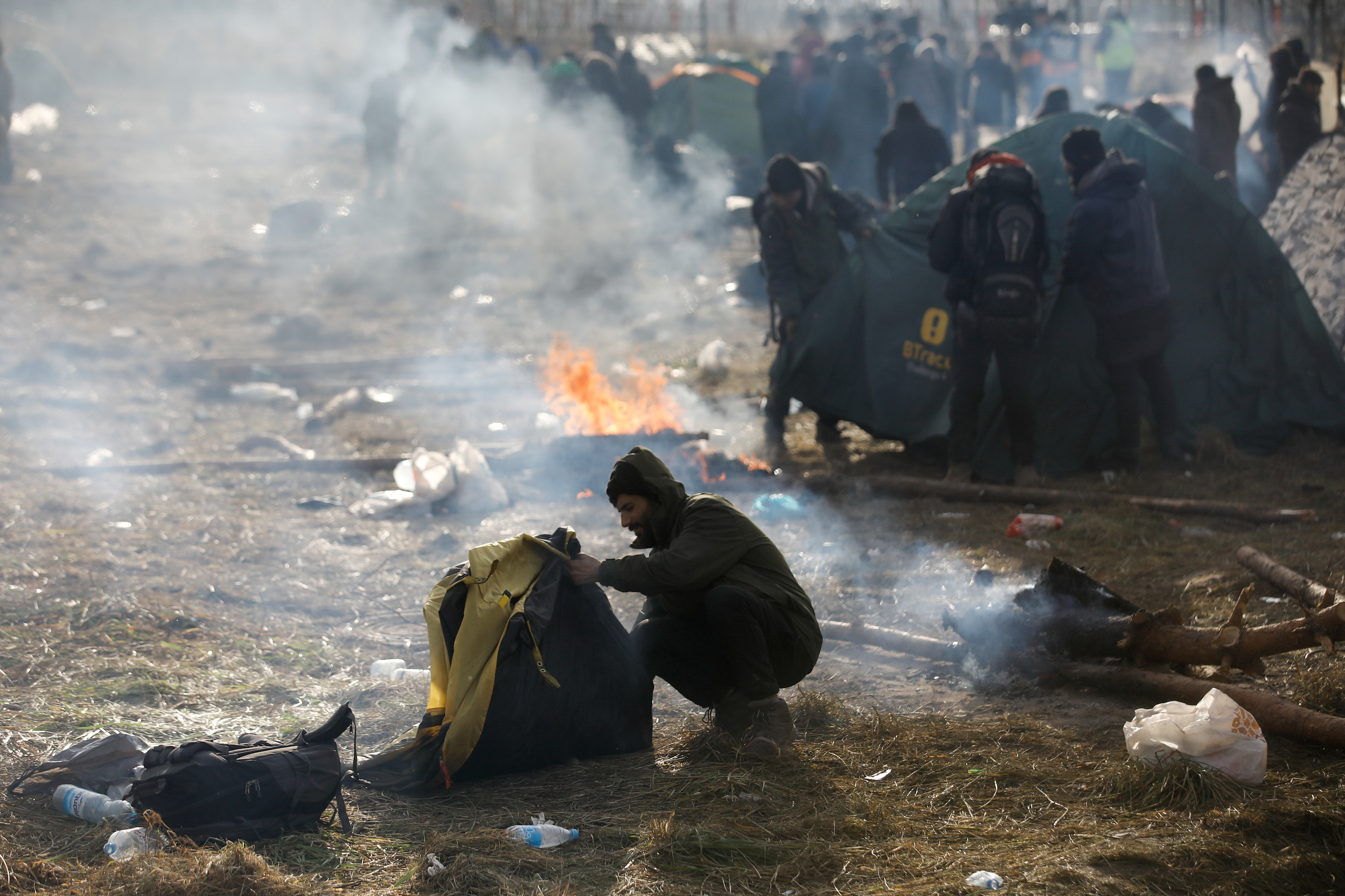 bjelorusija, poljska, migranti