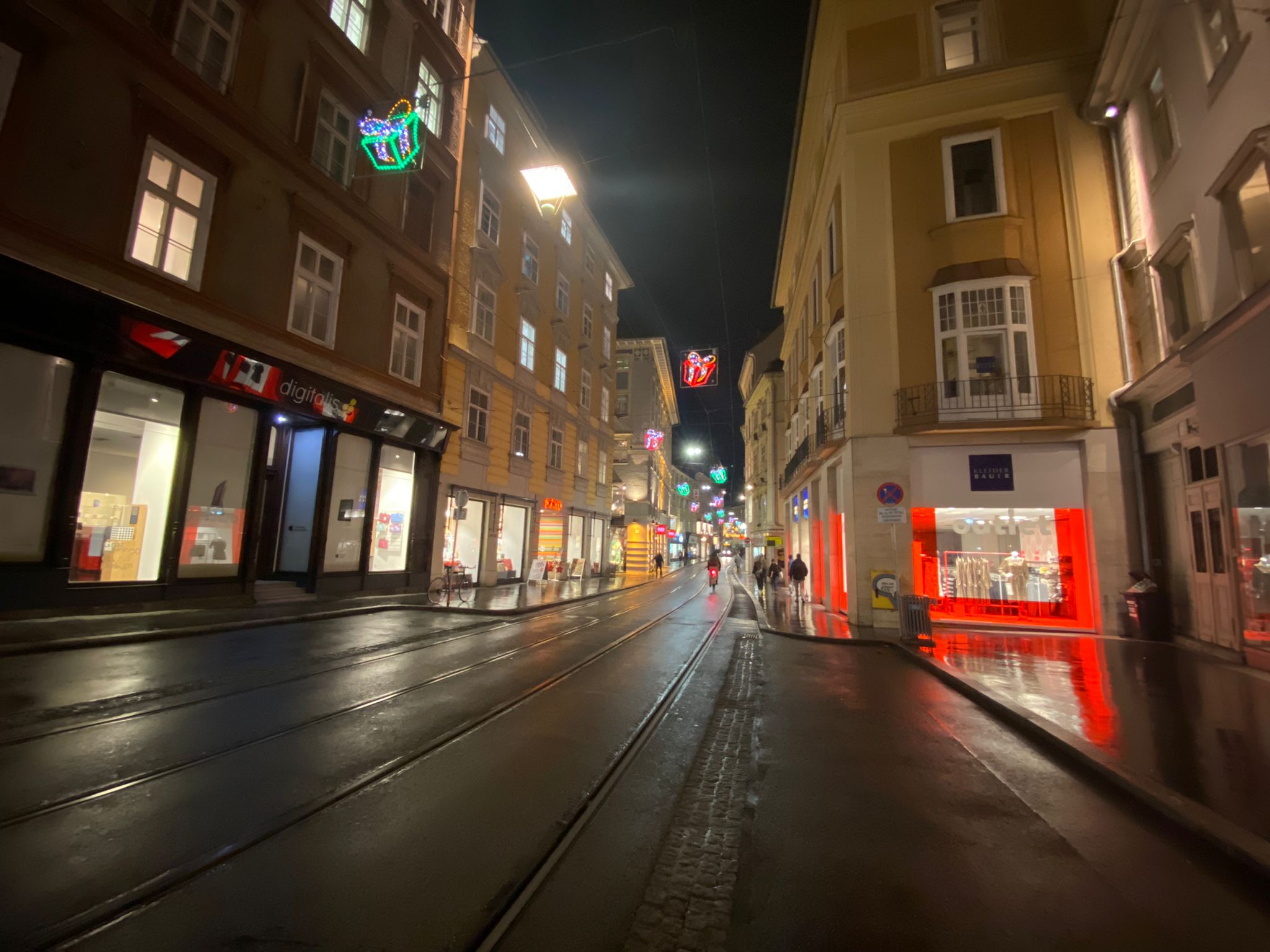 Graz, Austrija, lockdown