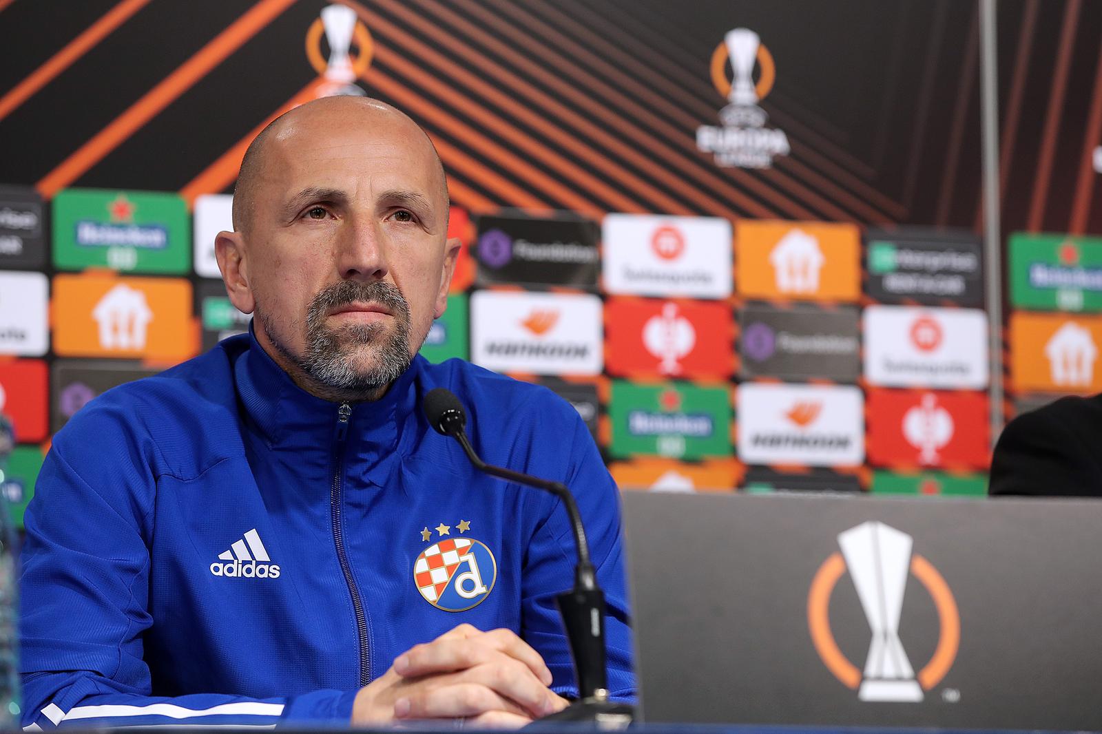 Zagreb: Konferencija za medije GNK Dinamo uoči utakmice s Genkom