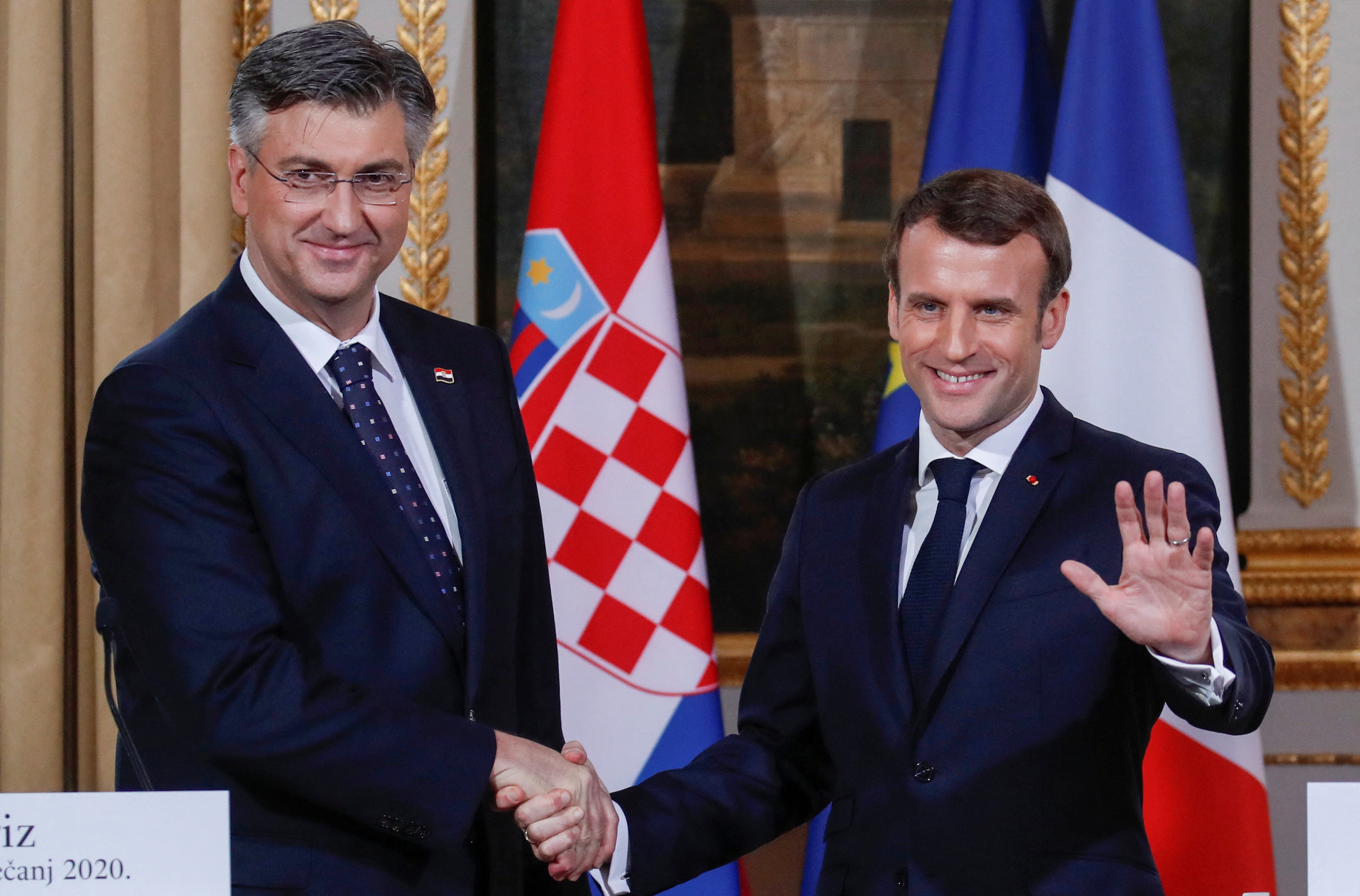 andrej plenković, zoran milanović,