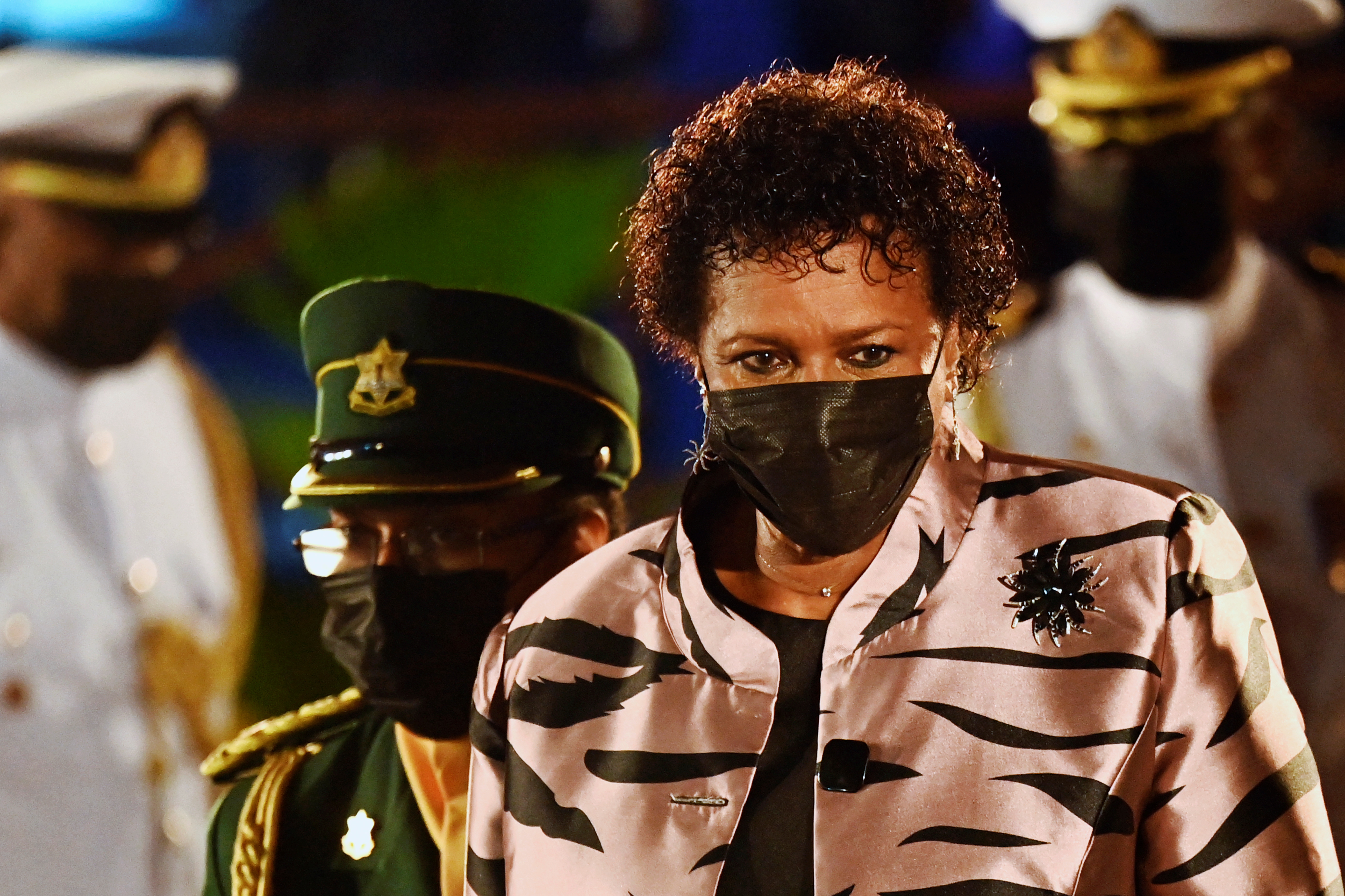 Celebrations take place as Barbados becomes a republic, in Bridgetown