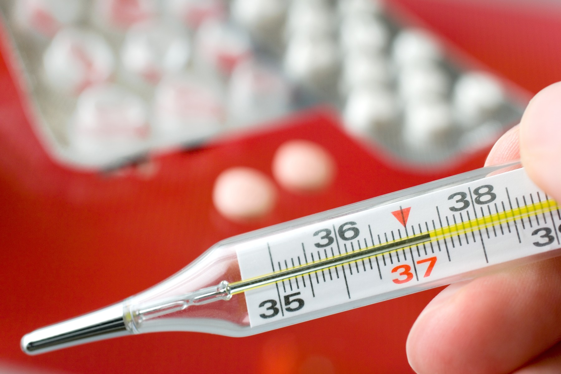 Clinical thermometer and medicaments