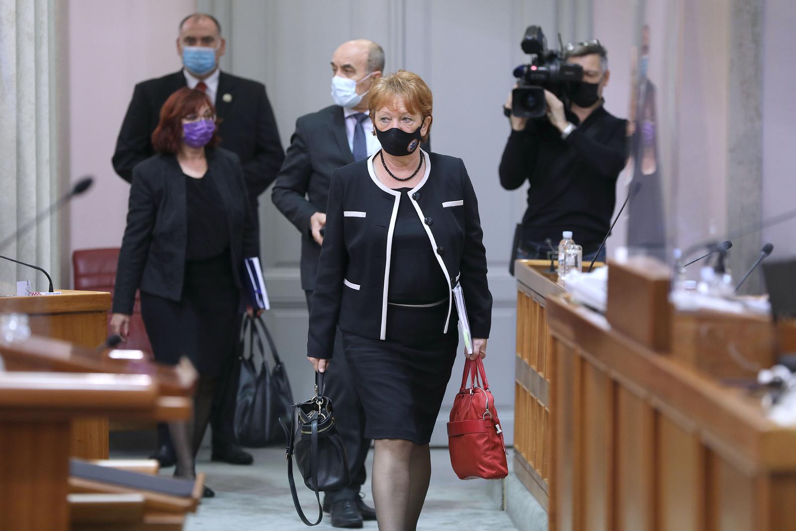 Zagreb: Sabor raspravlja o Izvješću Glavnog državnog odvjetnika Republike Hrvatske o radu državnih odvjetništava u 2020. godini