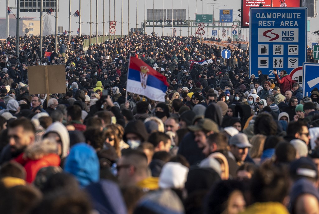 srbija, ekološki prosvjed