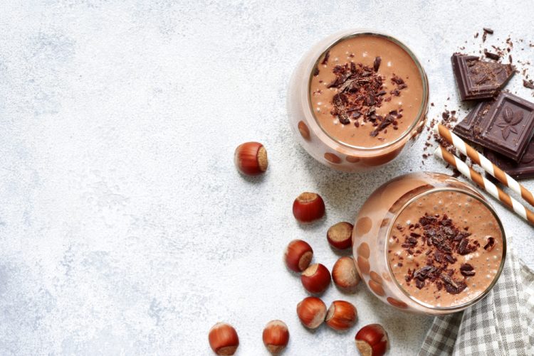 smoothie čokolada