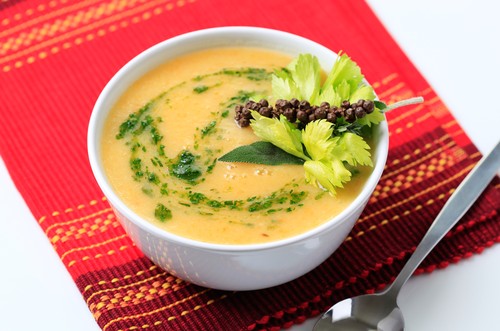 Vegetable cream soup