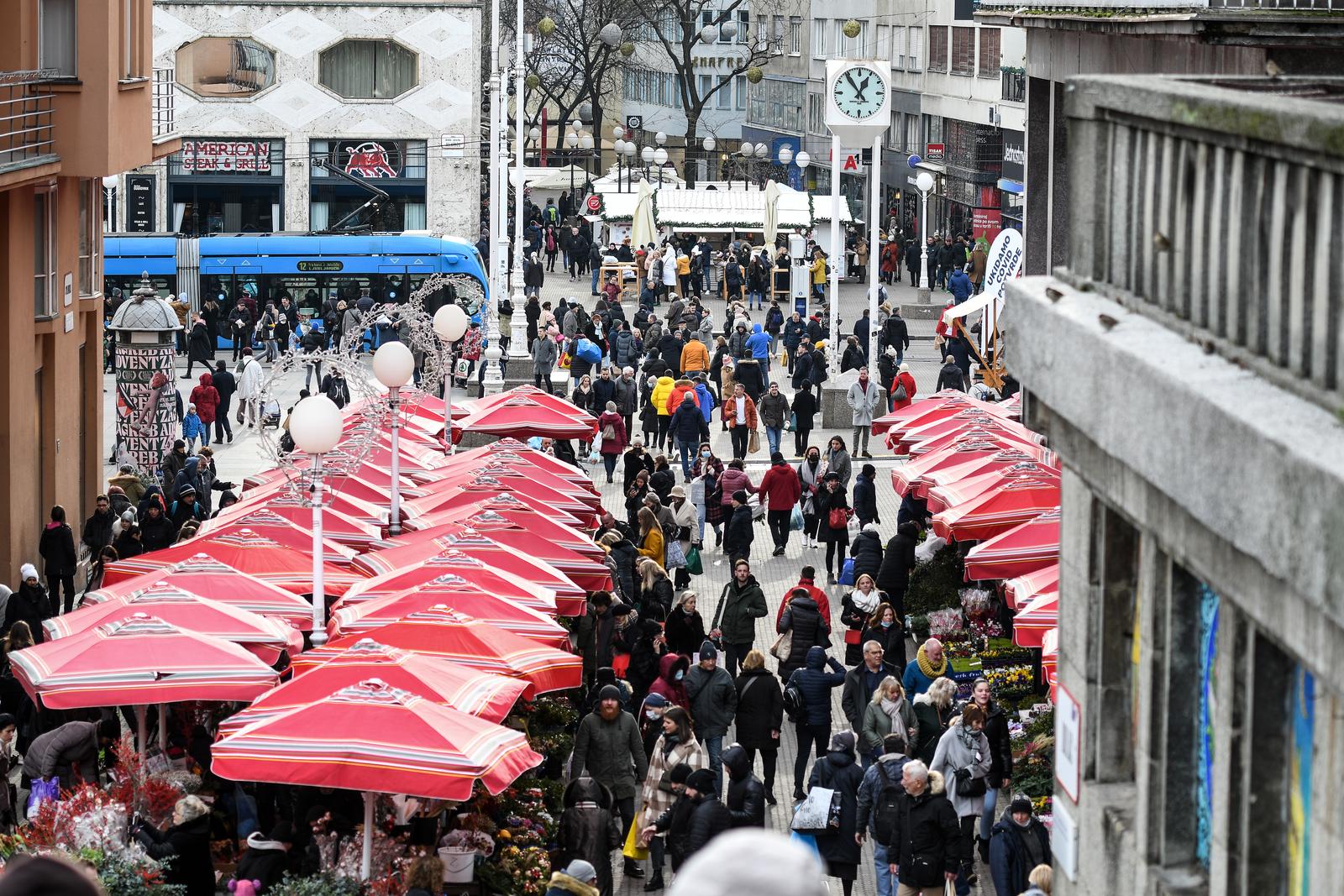 Zagreb: Subota u centru grada