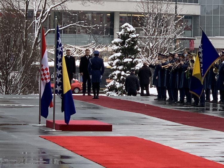 Andrej Plenković Sarajevo