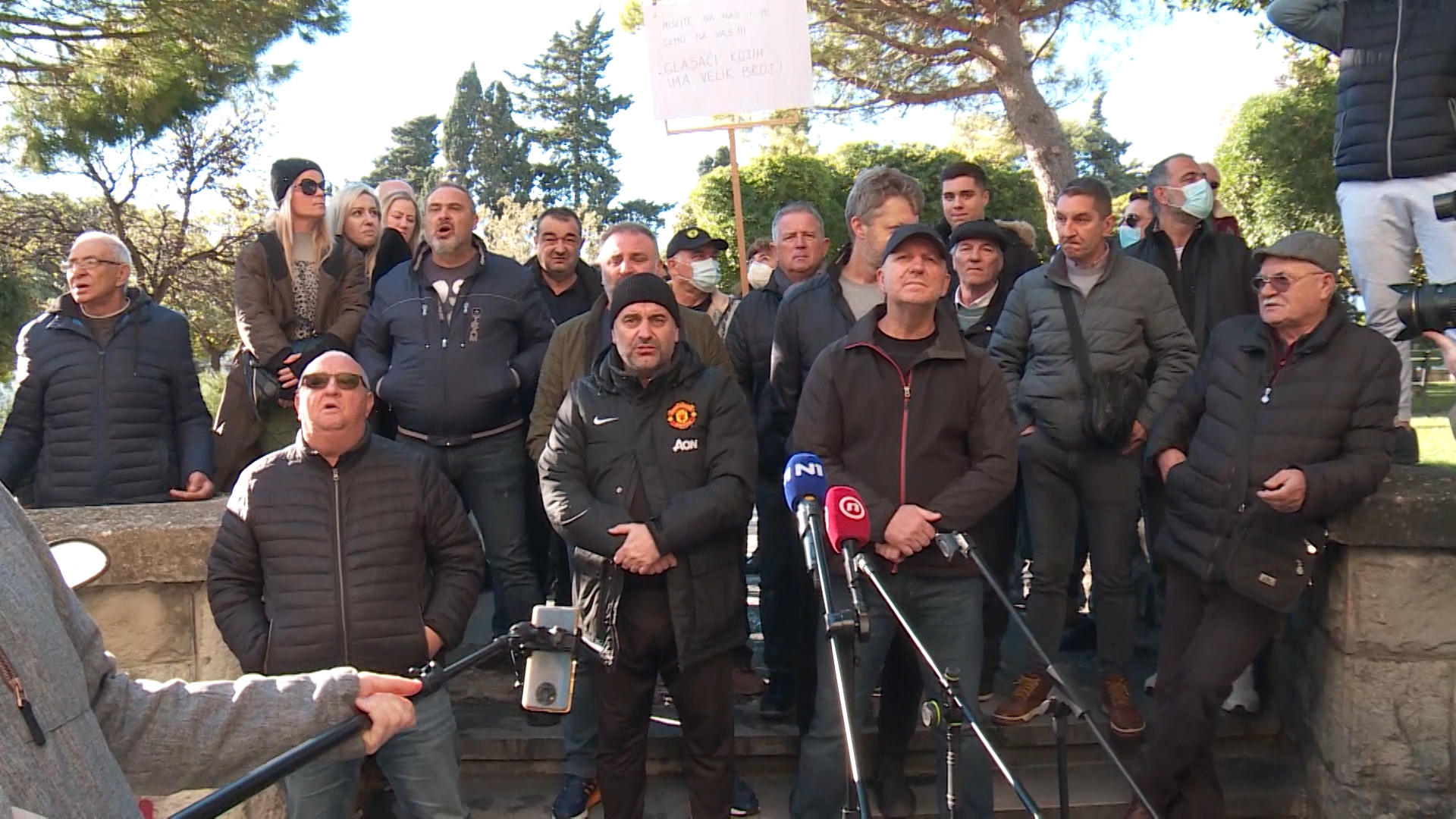 prosvjed, split, pazar, prosvjed split