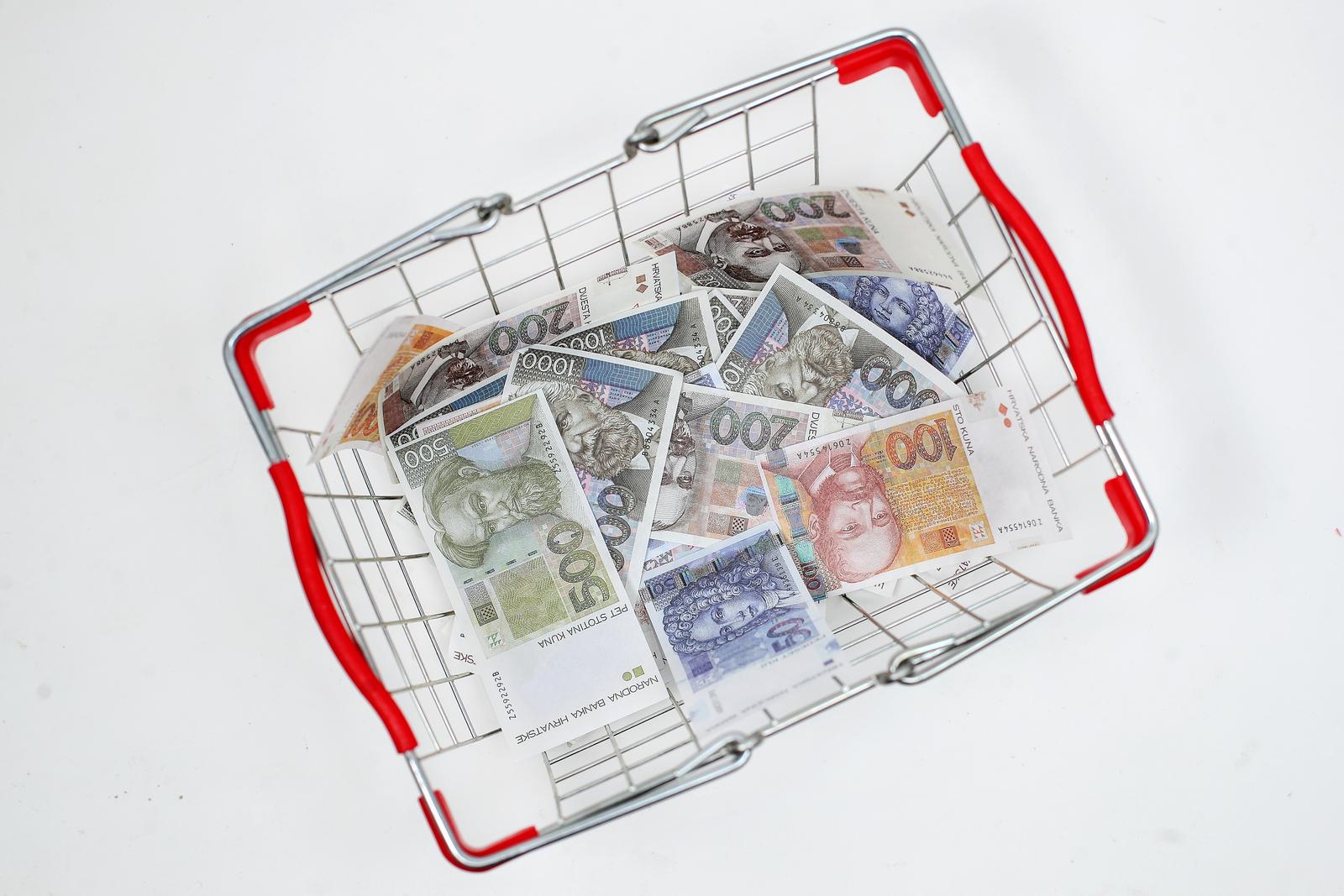 Ilustracija za BDP i kune, novac, kune, kuna, BDP