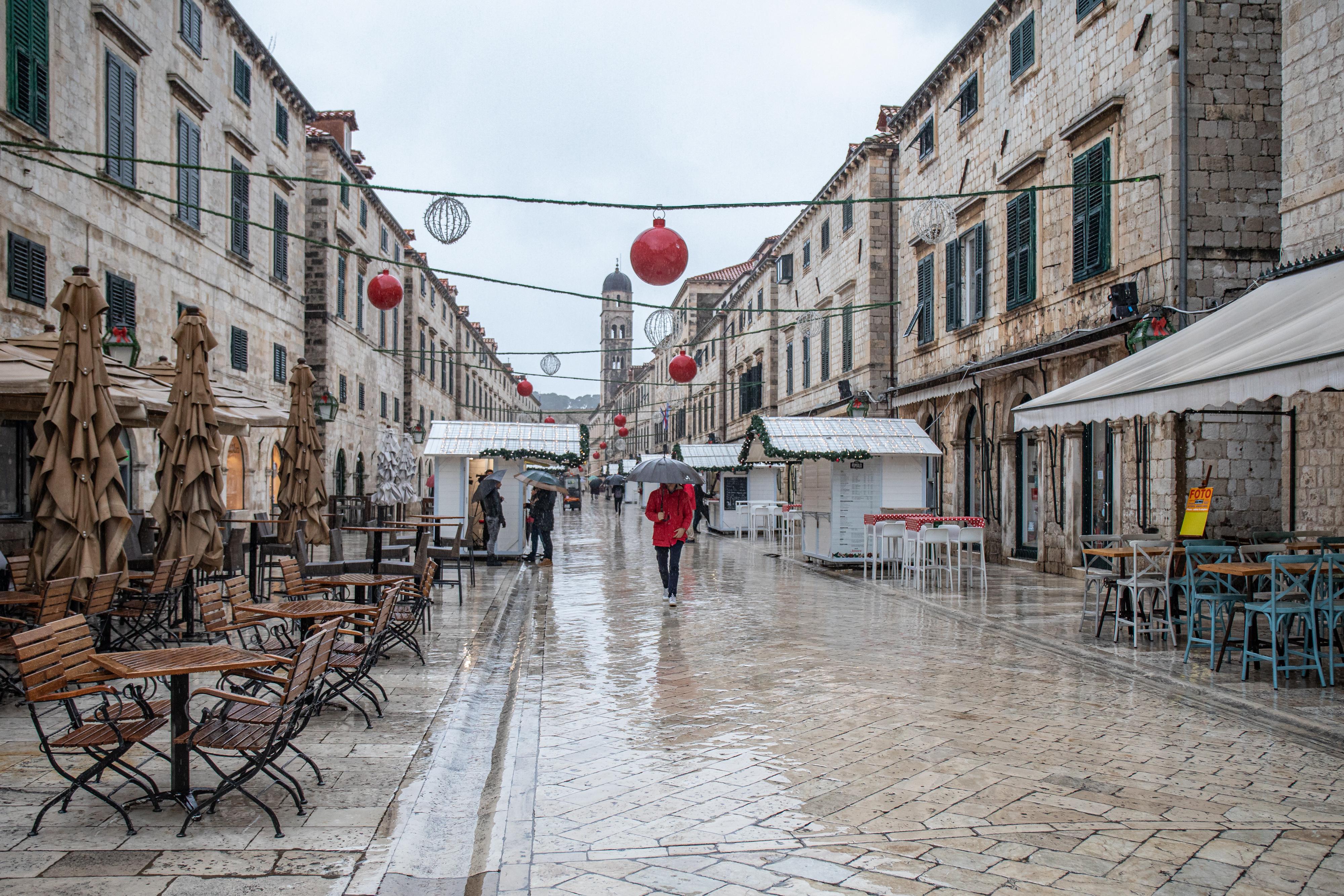 Jako jugo u Dubrovniku