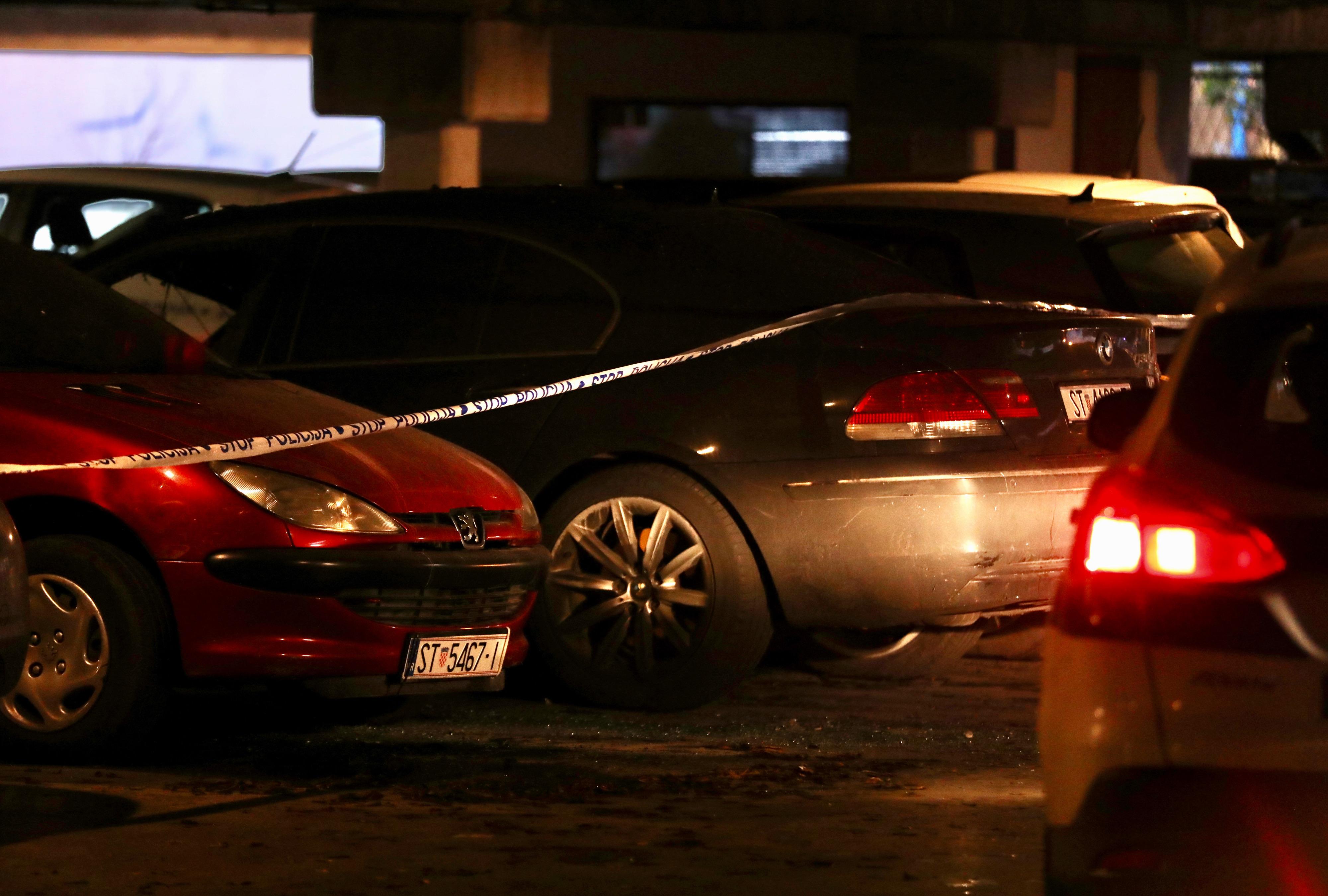 Split, požar, garaža