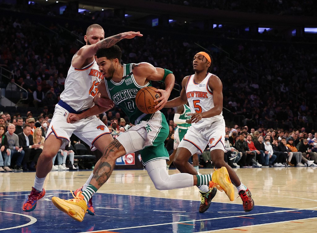 Boston Celtics v New York Knicks