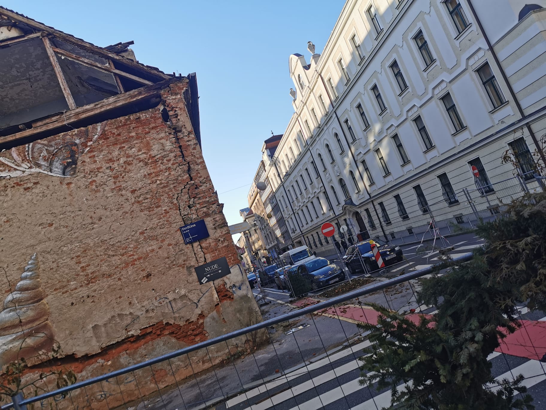 đorđićeva palmotićeva zagreb potres