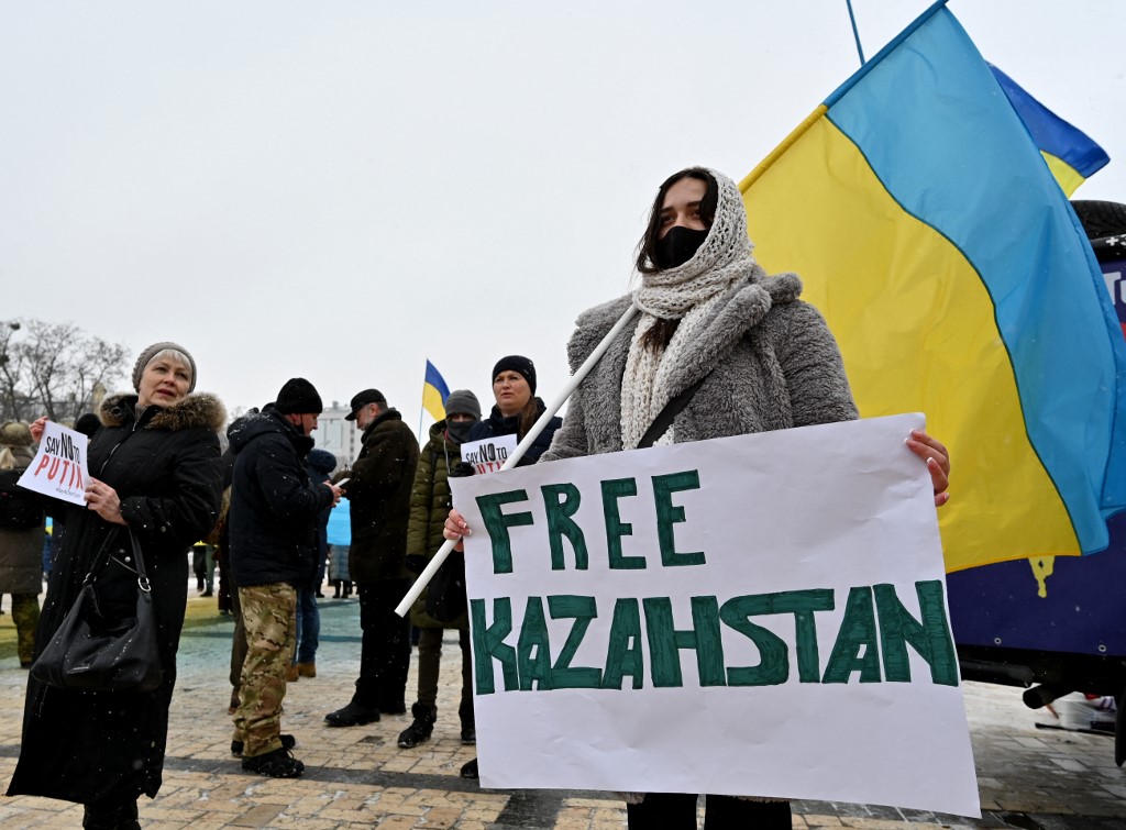 UKRAINE-RUSSIA-CONFLICT-KAZAKHSTAN-POLITICS