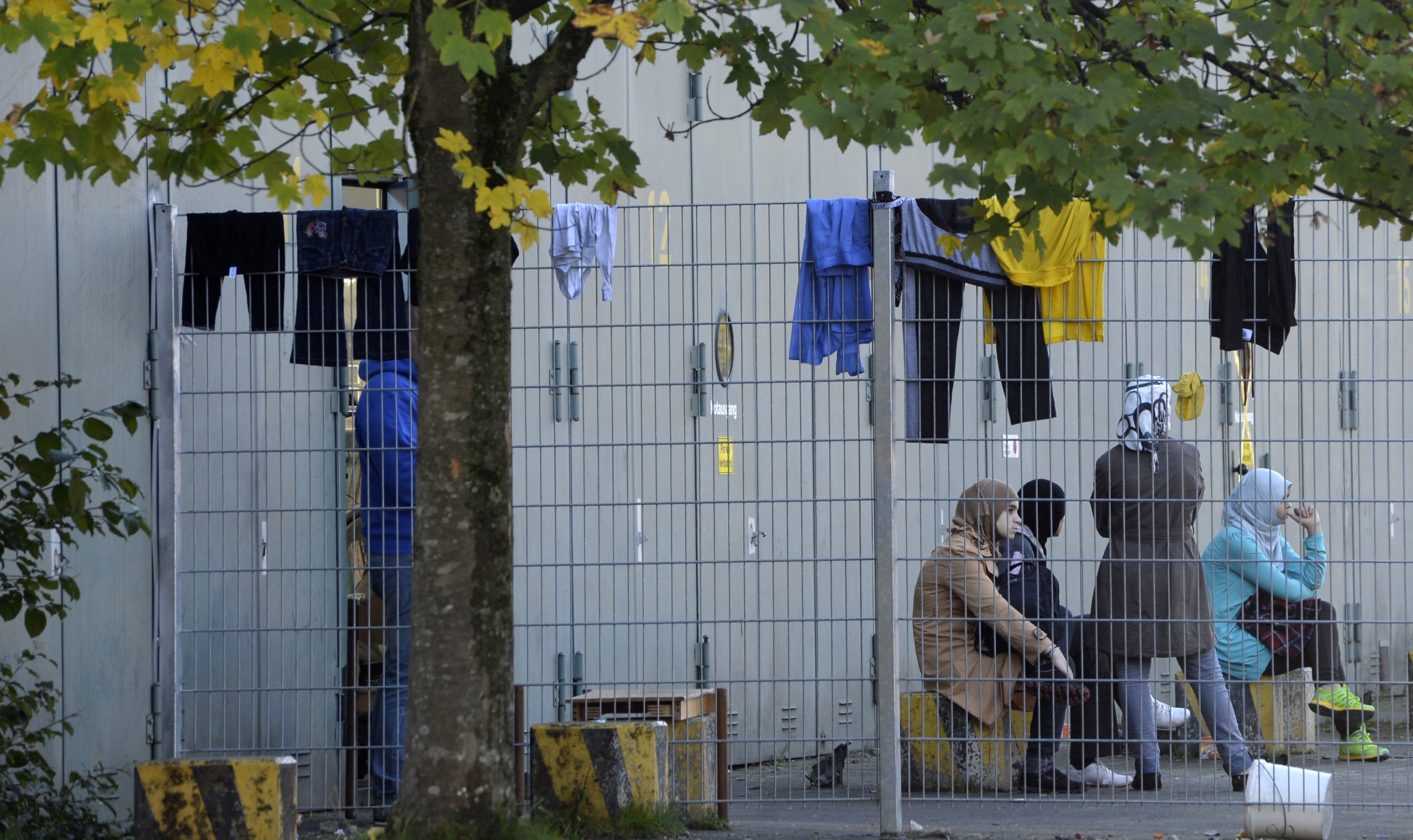 migranti, kamp, izbjeglice, njemačka,