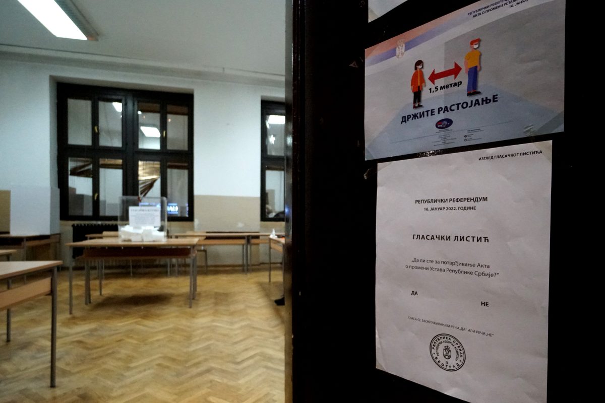 srbija, birališta, referendum